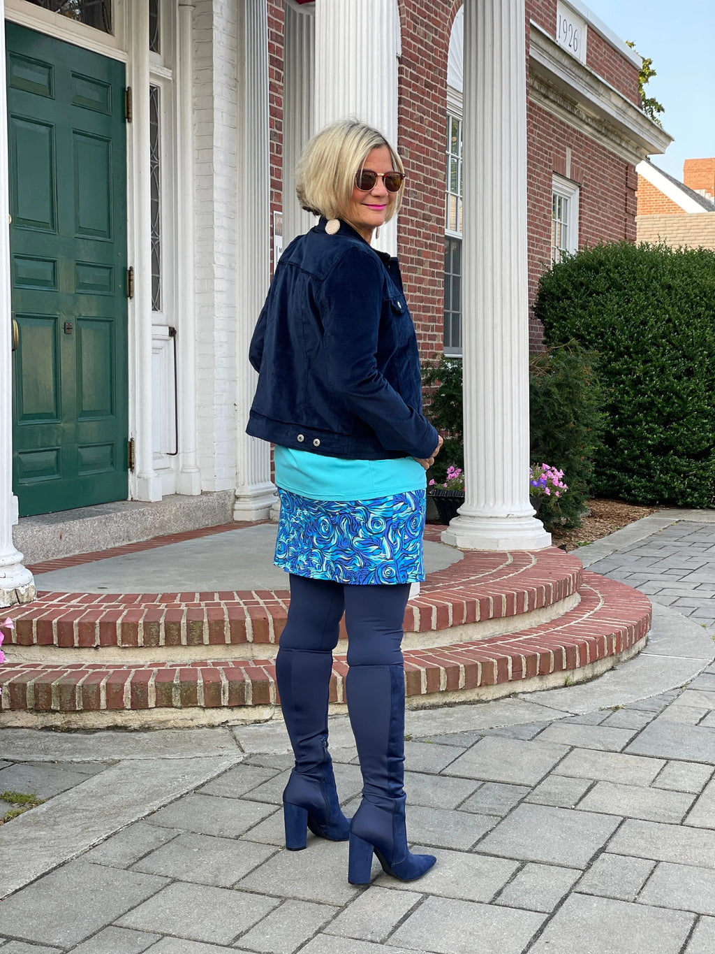 FANTASIA  BLUE SKORT