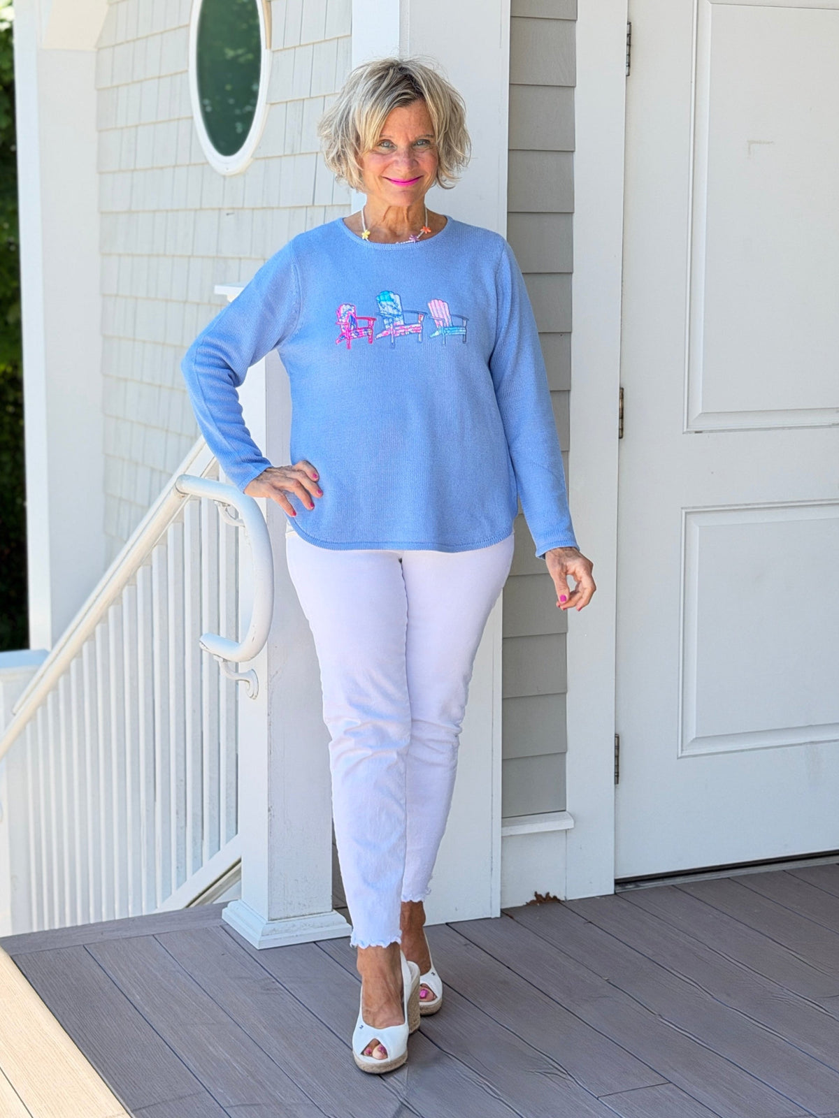 BEACH CLUB PERRI ADIRONDACK SWEATER