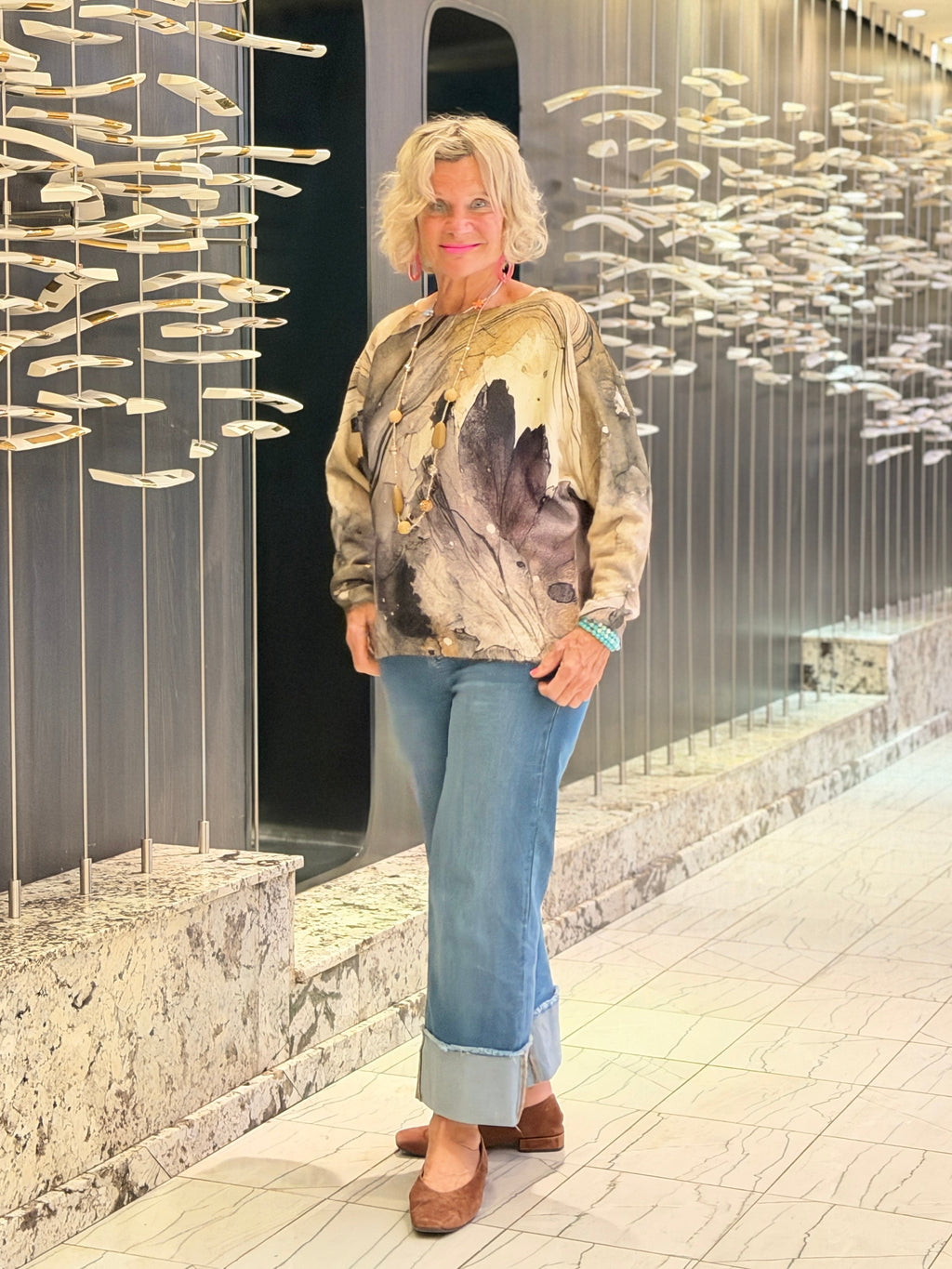 Ethyl Relax Dolman Sweater - Bind