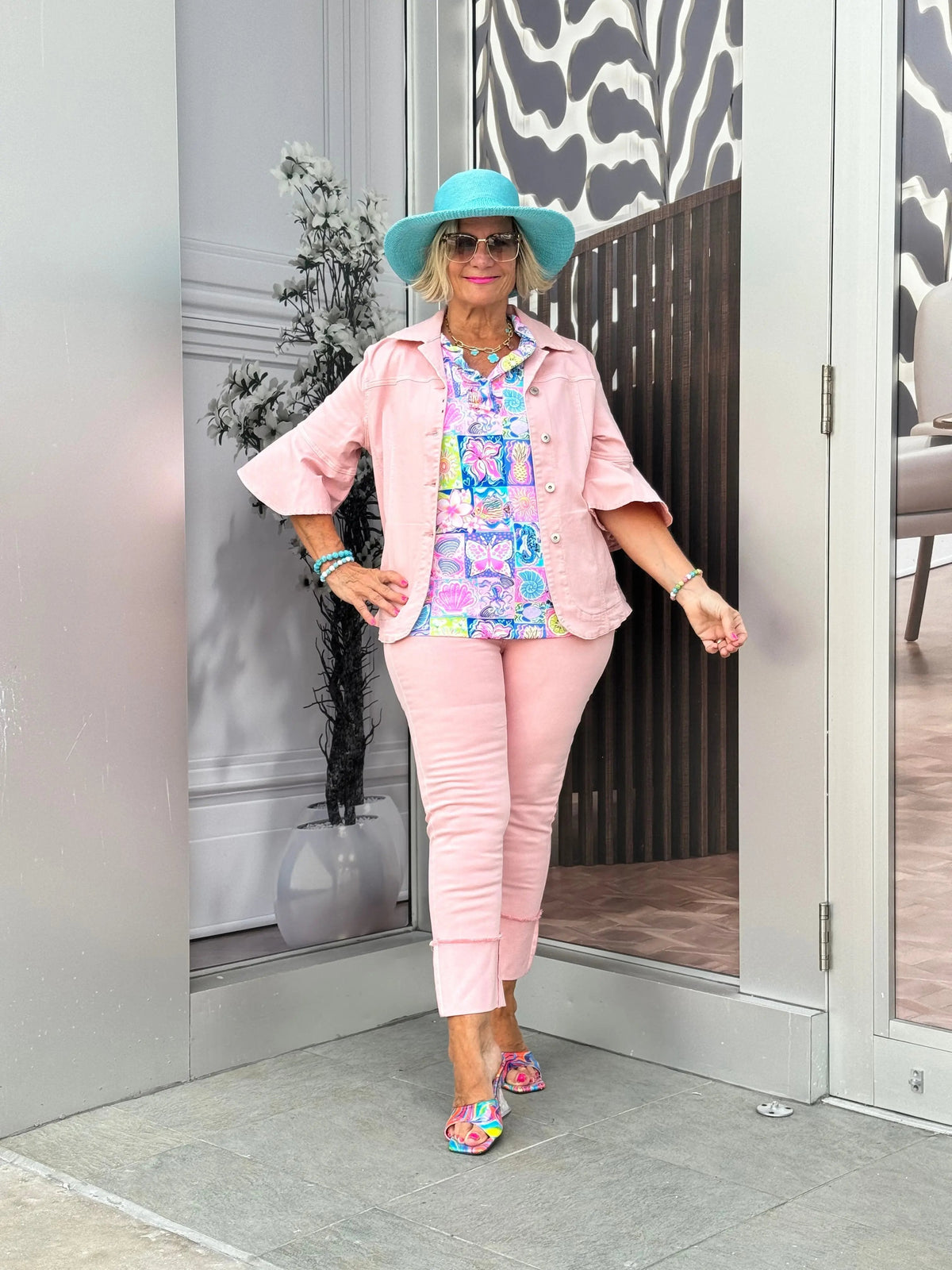 Ethyl The Pink Trip Jacket - Trip