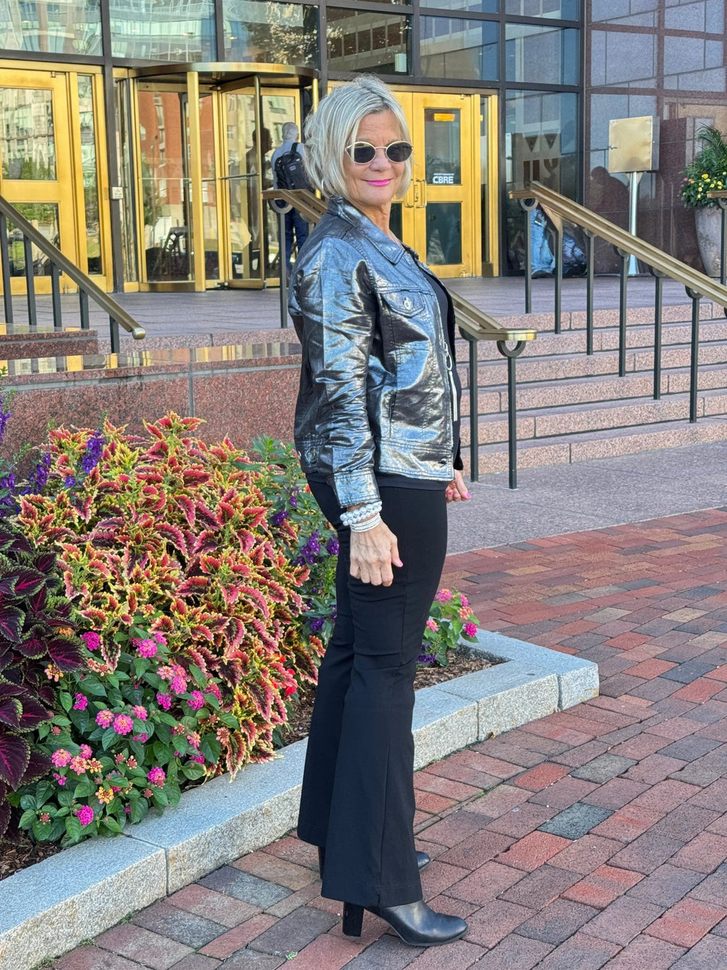 Black Metallic Jacket