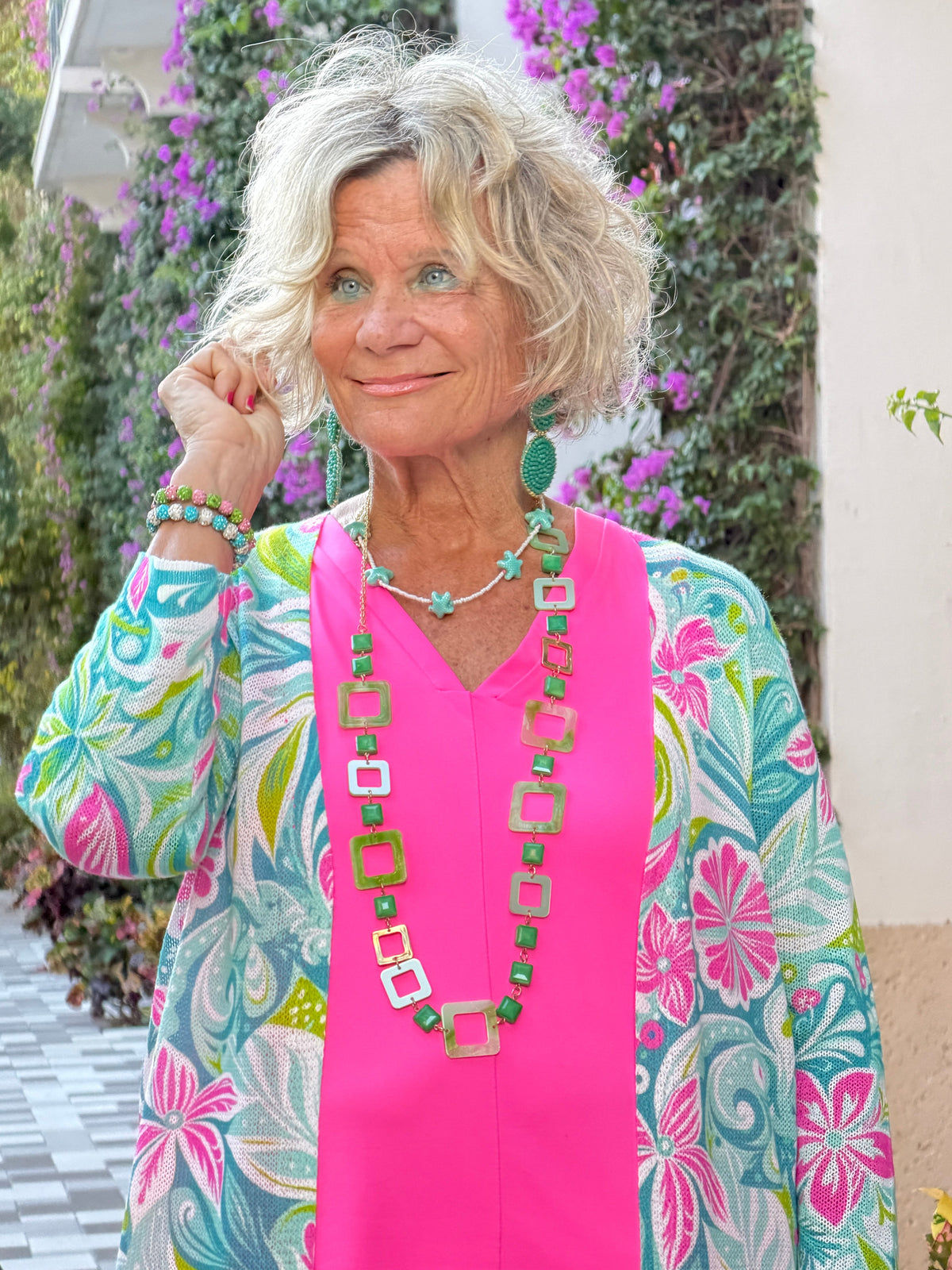 Ethyl Classic Long Length Cardi - Humboldt