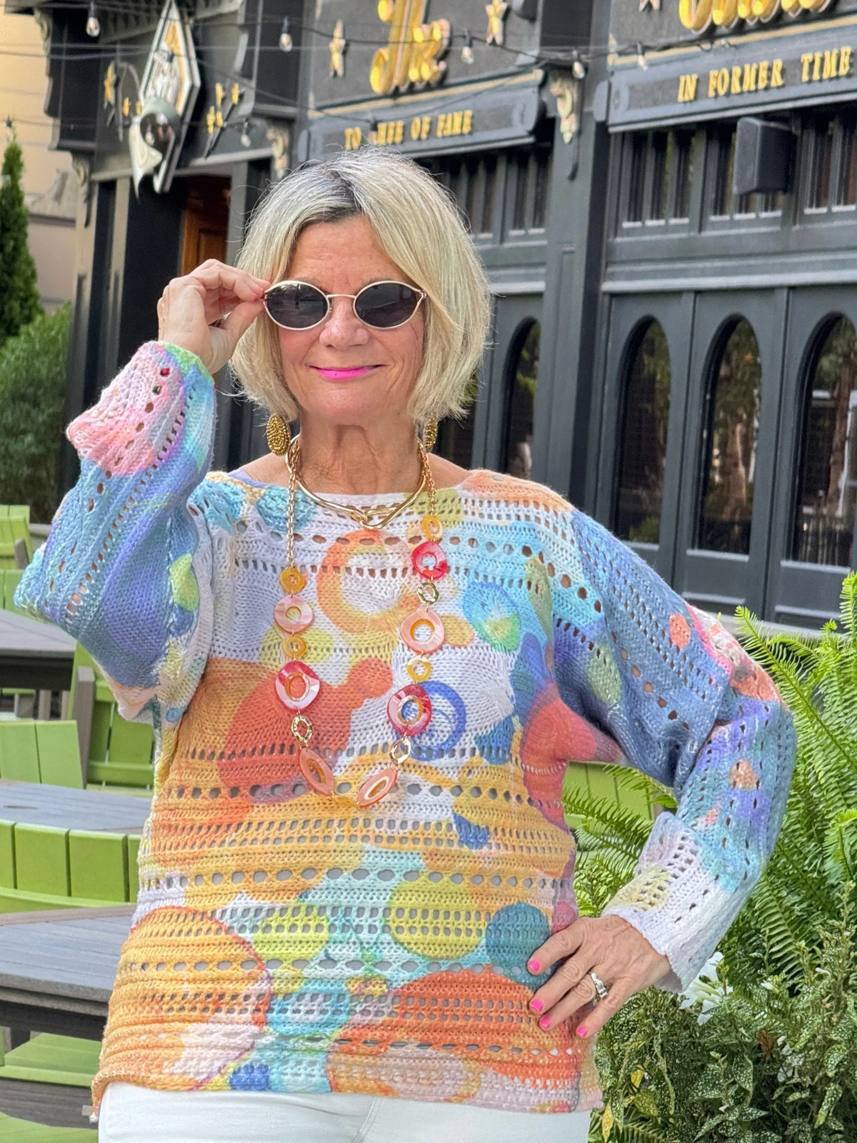 Ethyl The Smile Sweater - Symbolic