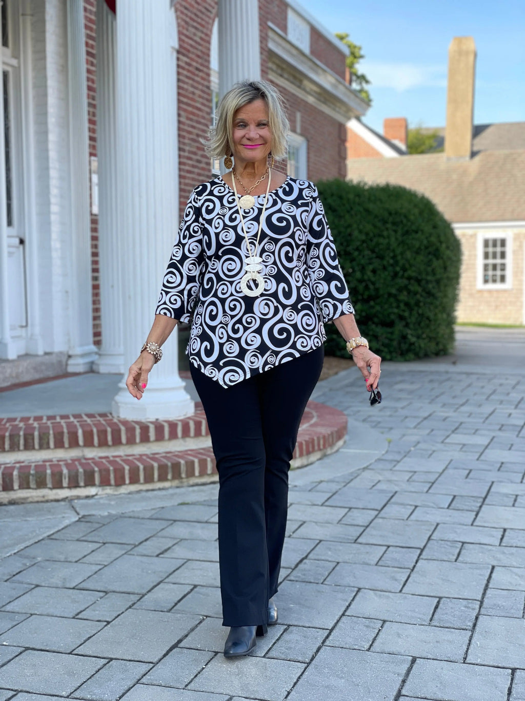 INFINITY  CHIC ASYMMETRIC TOP