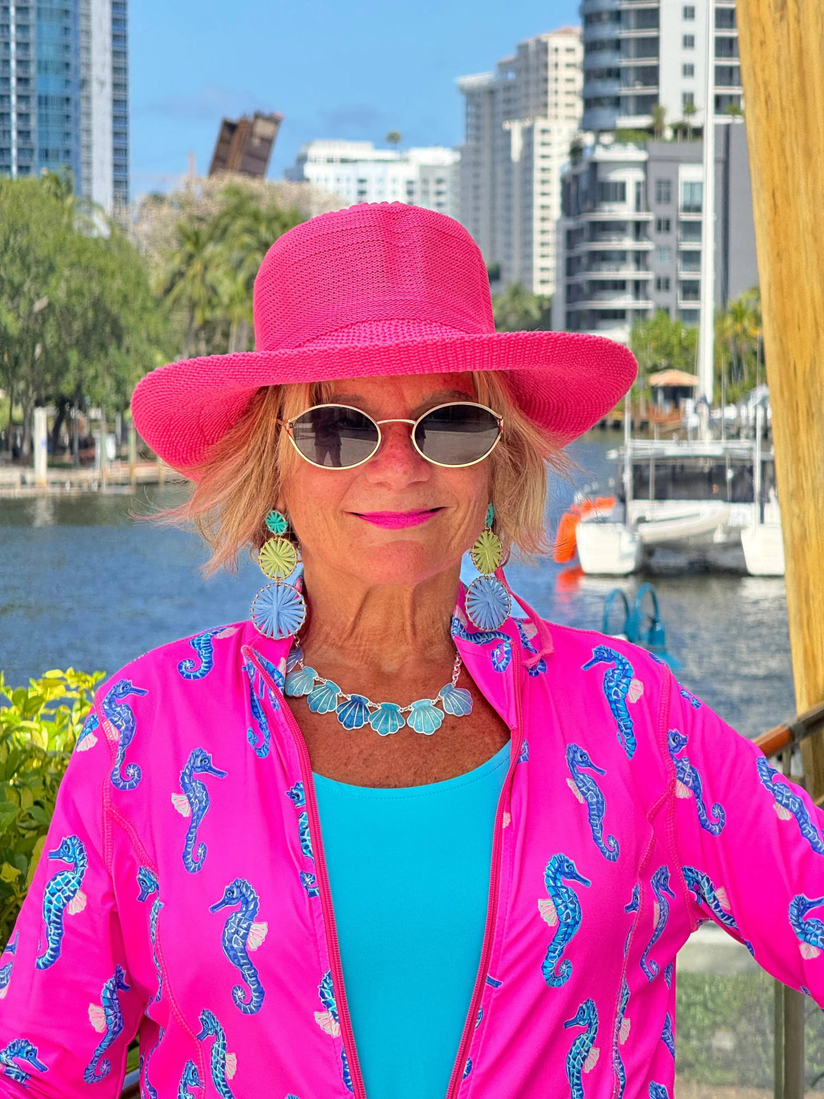 LULU B SEAHORSE BAY FULL ZIPPER JACKET