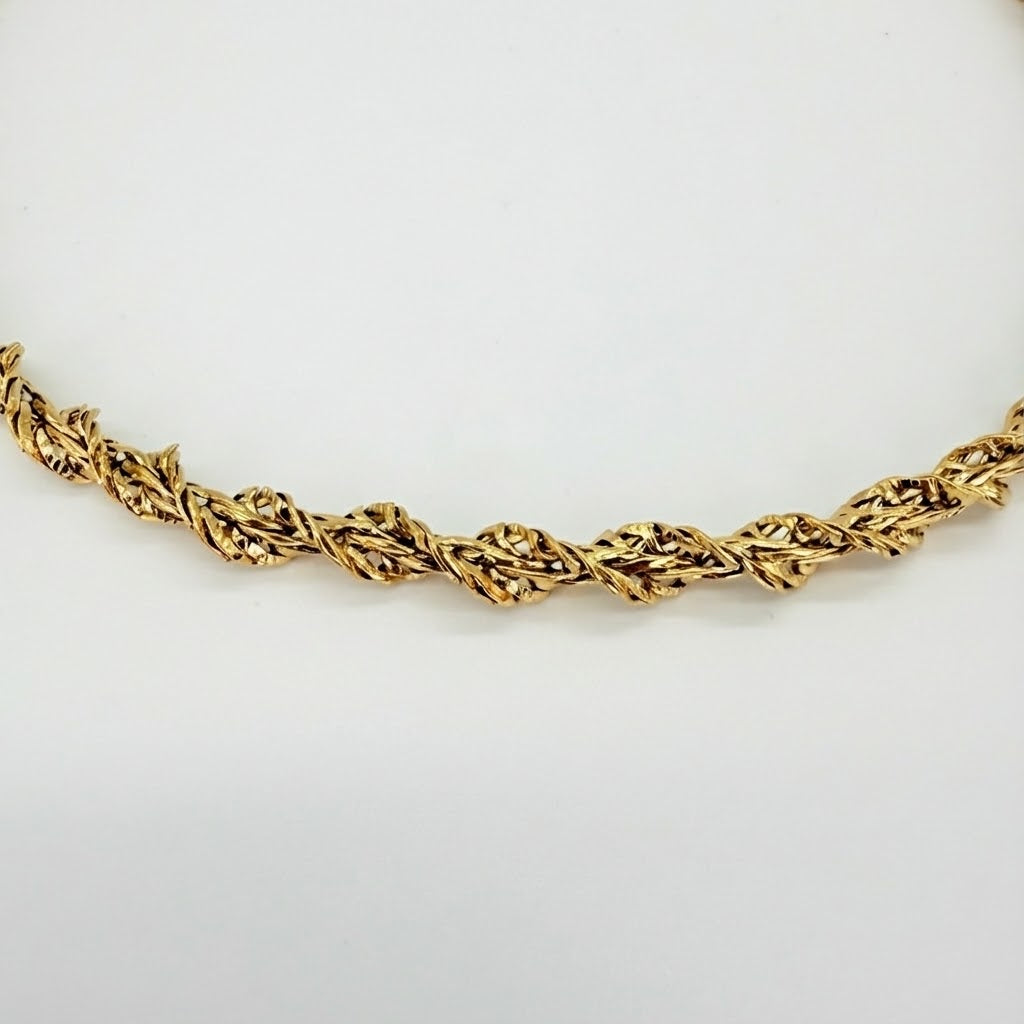 ALB Custom Gold Rope Chain Necklace