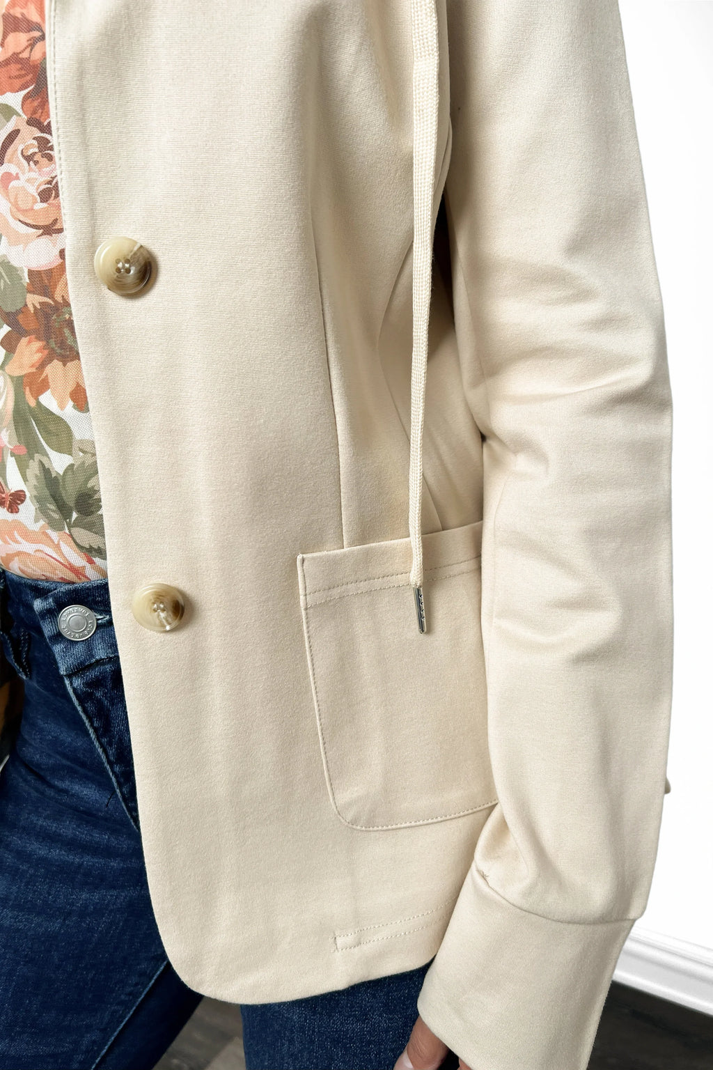 ALB Custom Women's Blazer with Hood
