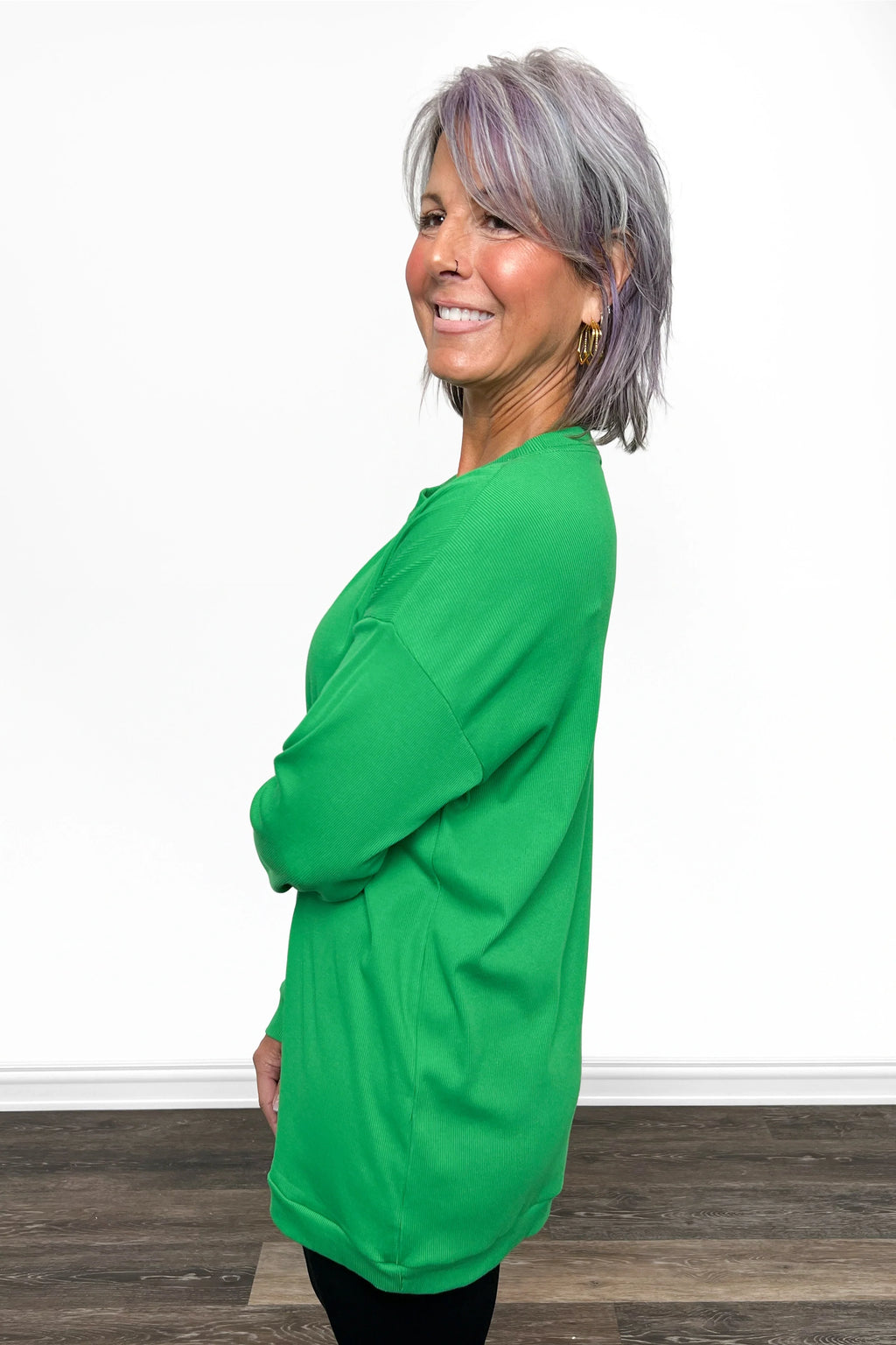 ALB Custom Women’s Luxe Ribbed Long Sleeve Top