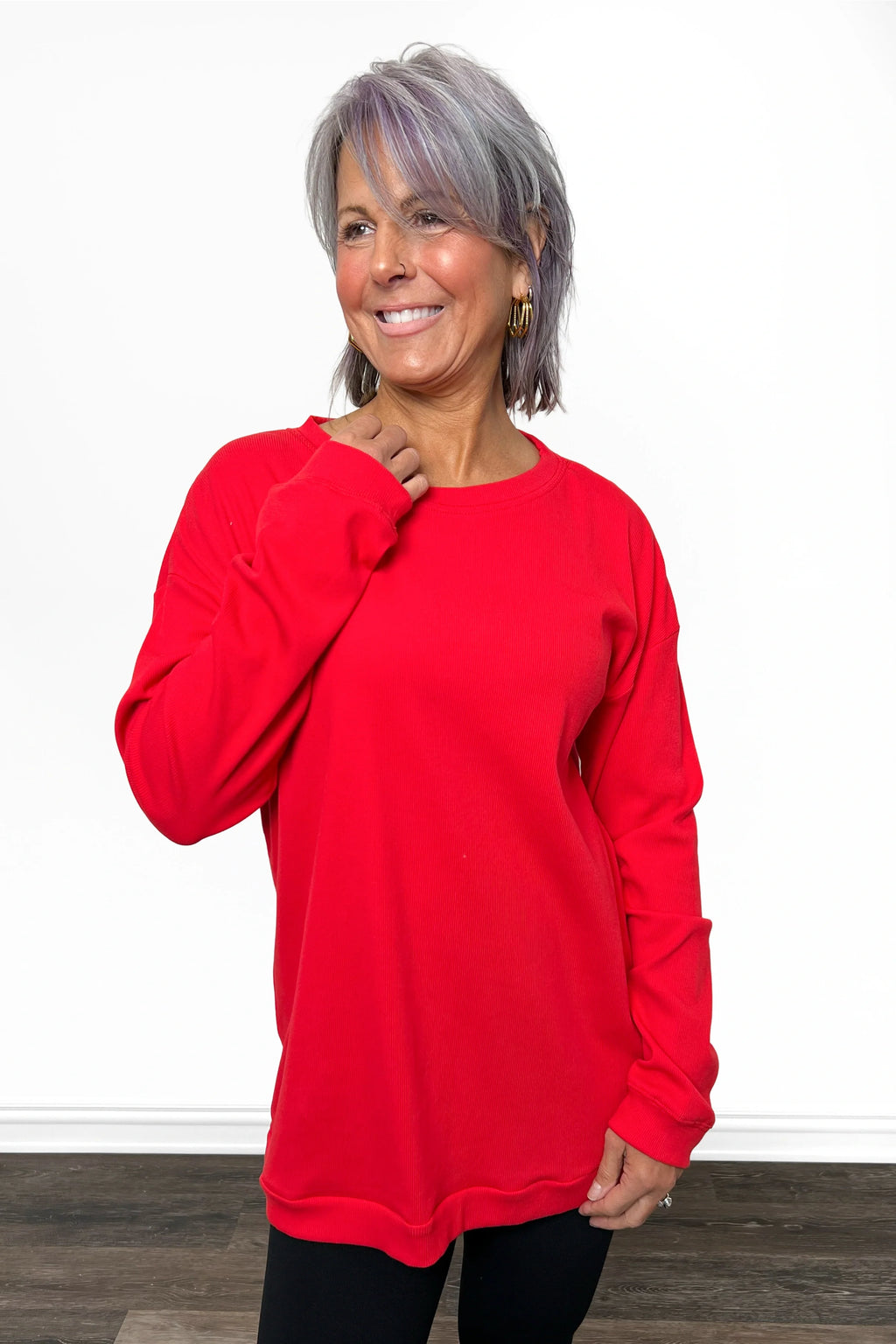 ALB Custom Women’s Luxe Ribbed Long Sleeve Top