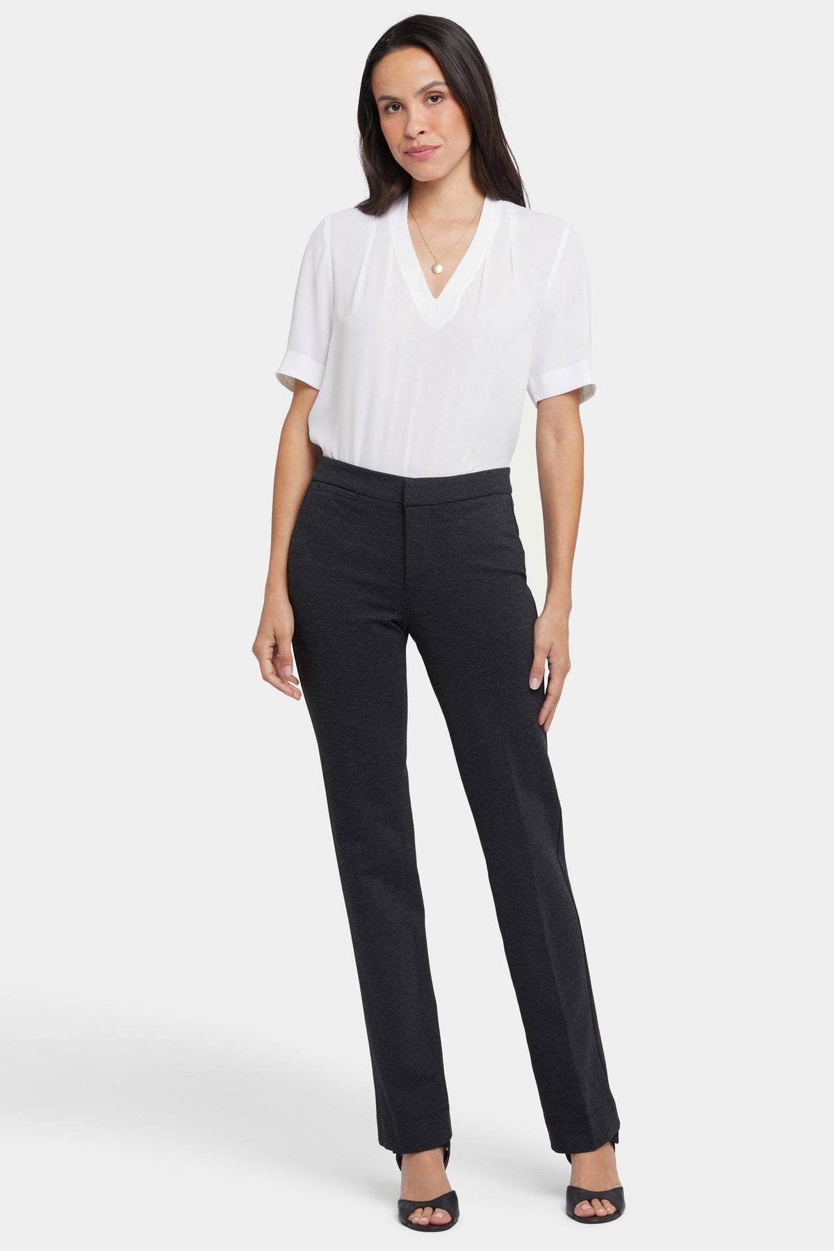 Slim Trouser Pants - Charcoal Heathered