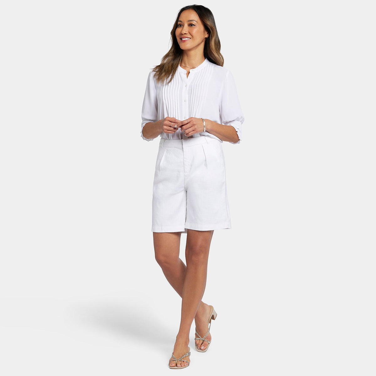Relaxed Shorts  - Optic White