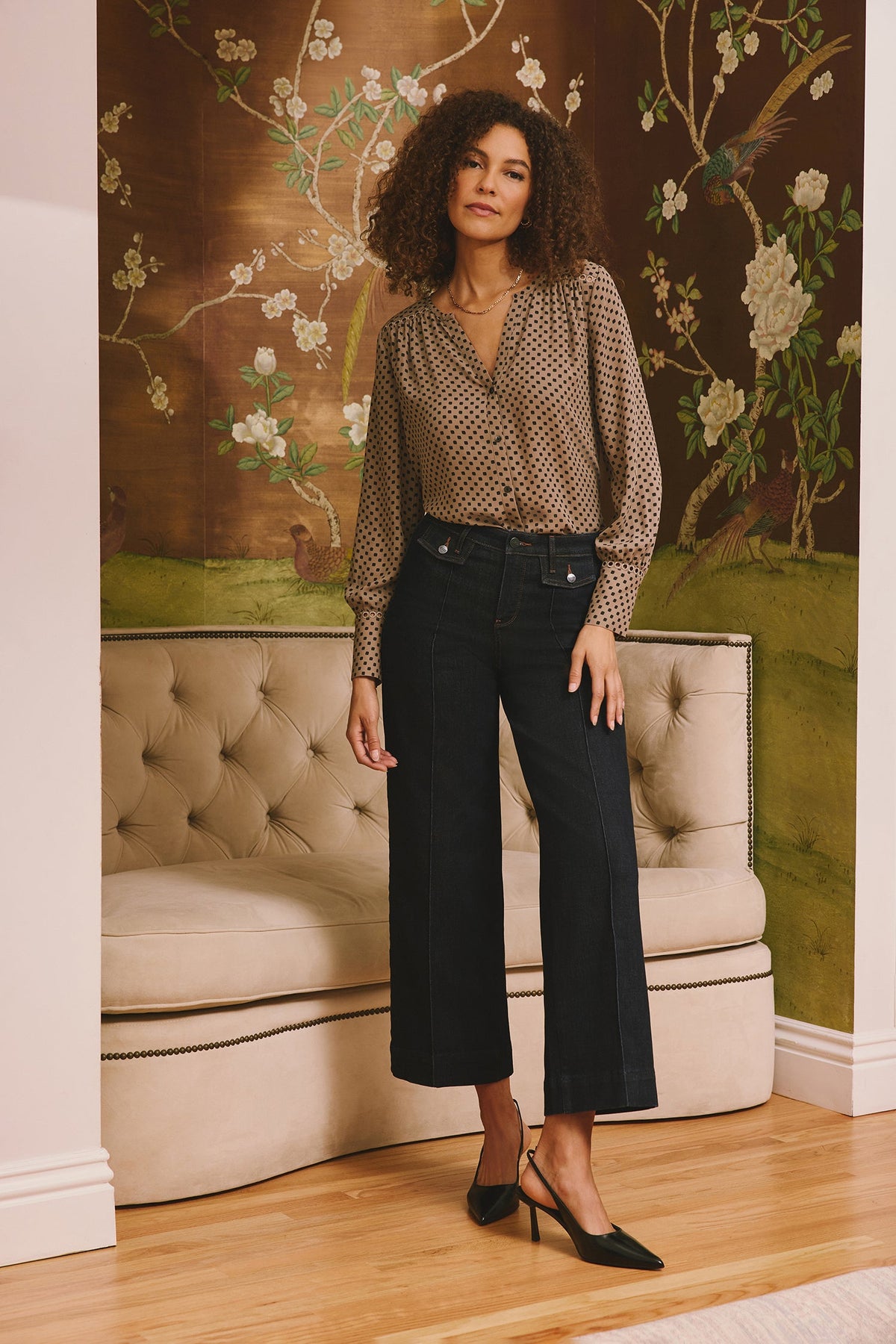 Teresa Wide Leg Jeans - Magical