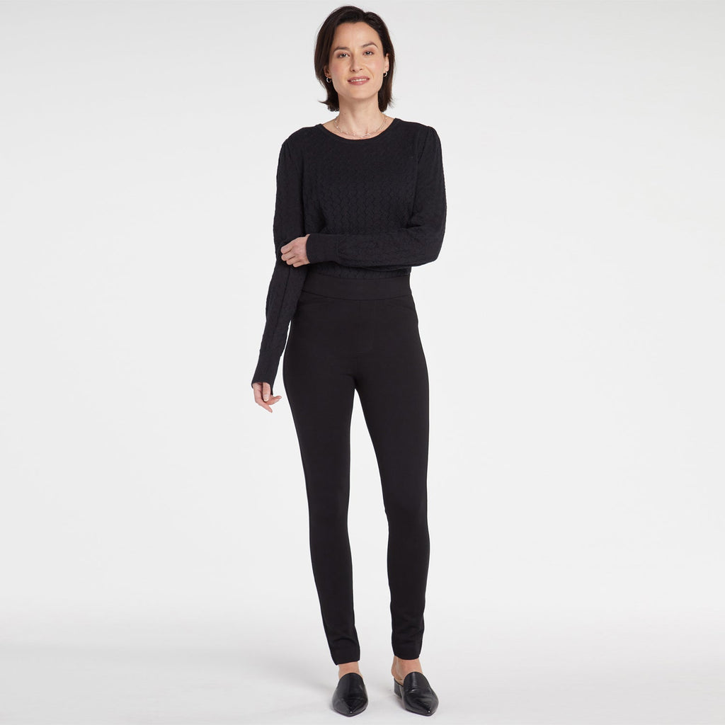 Pull-On Legging Pants - Black