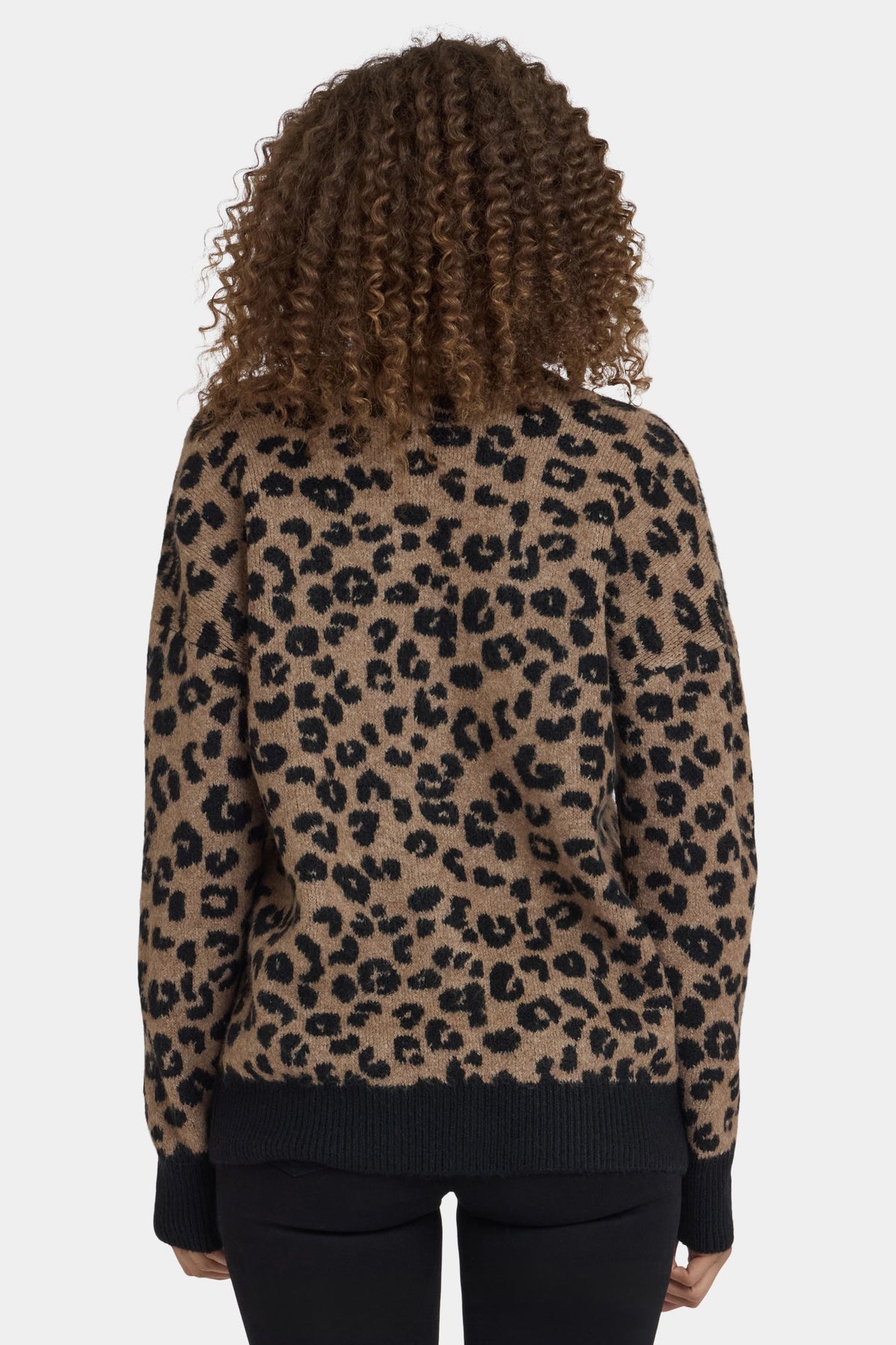 Cheetah Cardigan - Black Combo
