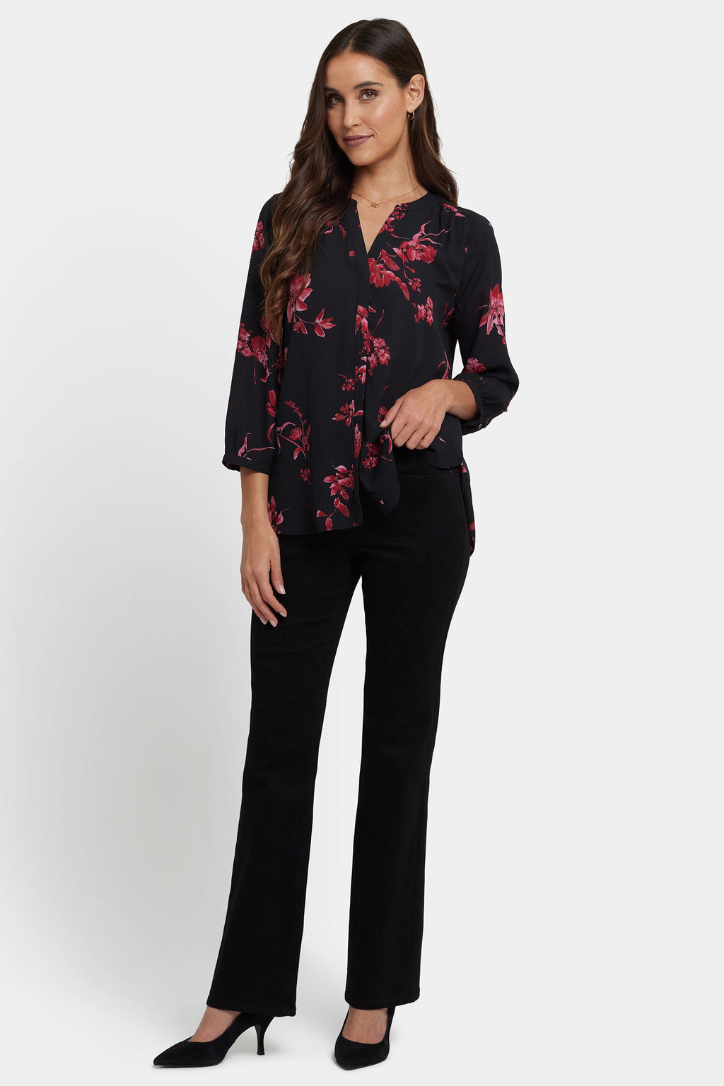 Pintuck Blouse - Vivienne