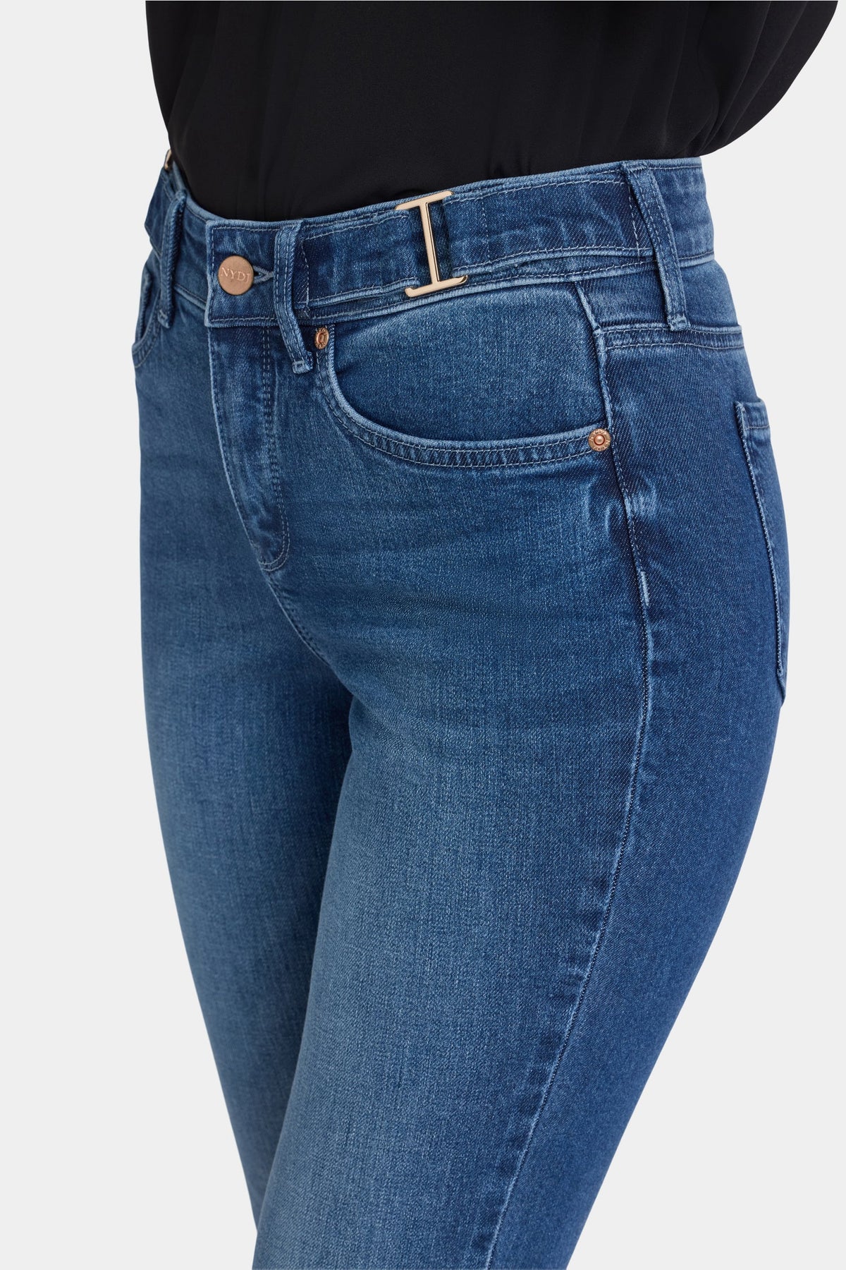Sheri Slim Jeans - Cool Marine