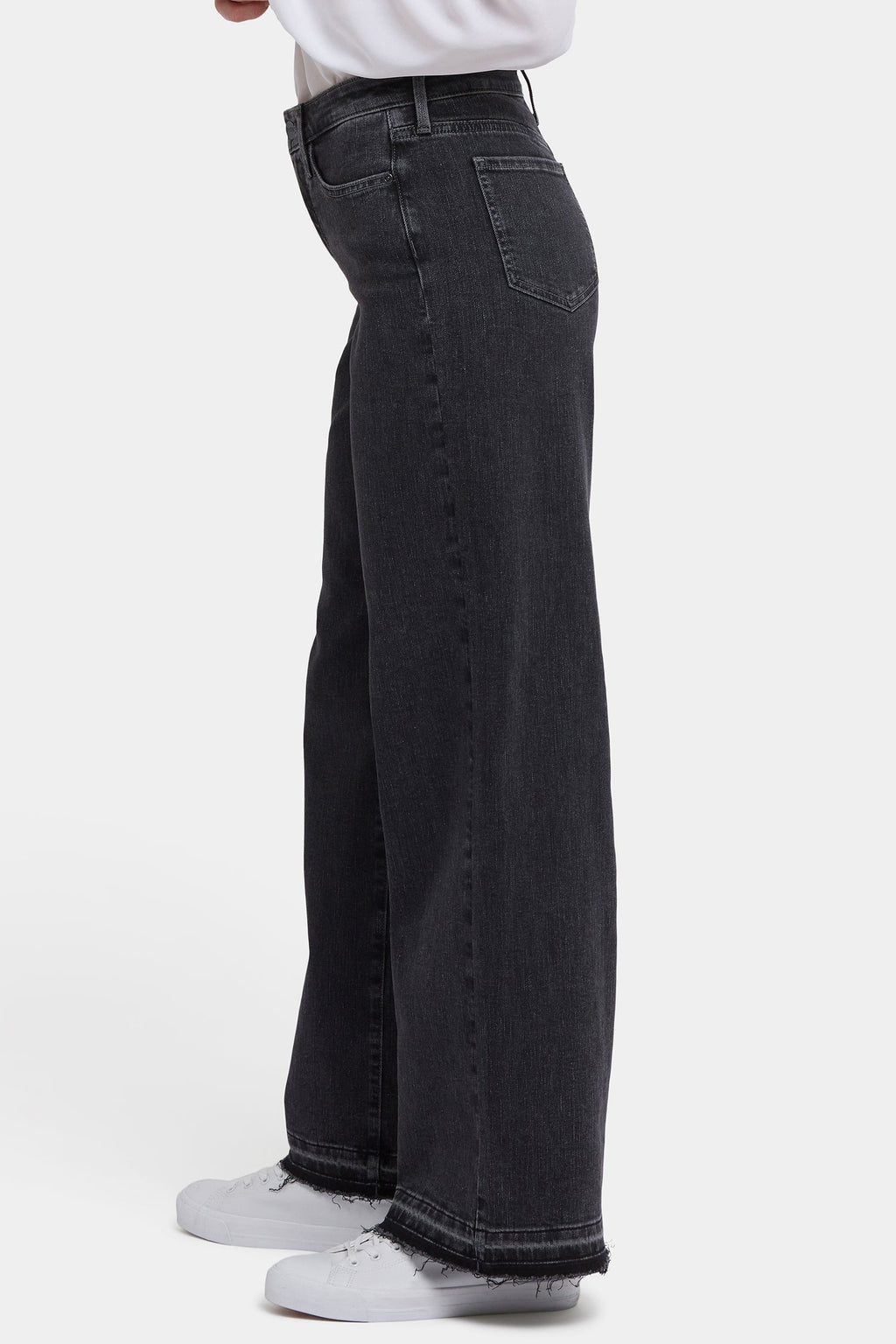 Teresa Wide Leg Jeans - Slate Stone
