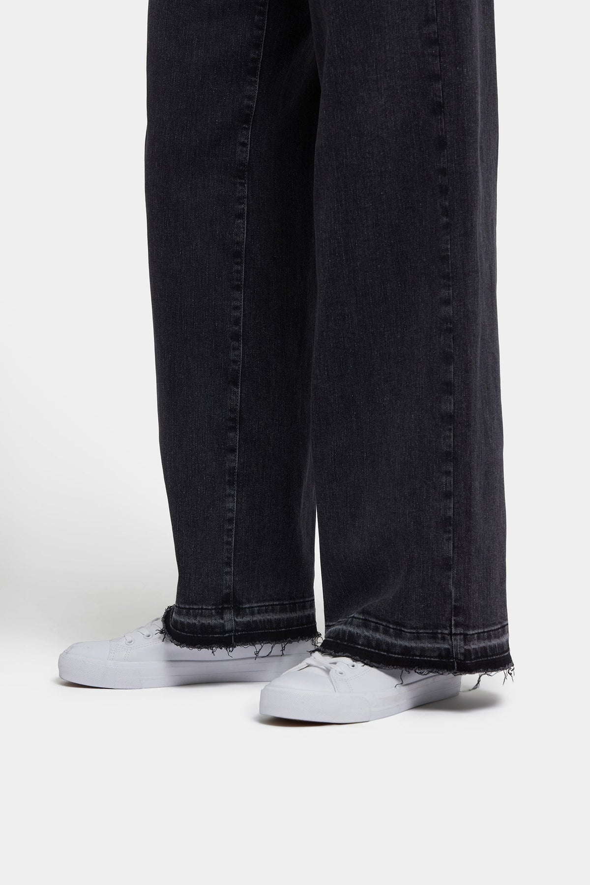 Teresa Wide Leg Jeans - Slate Stone
