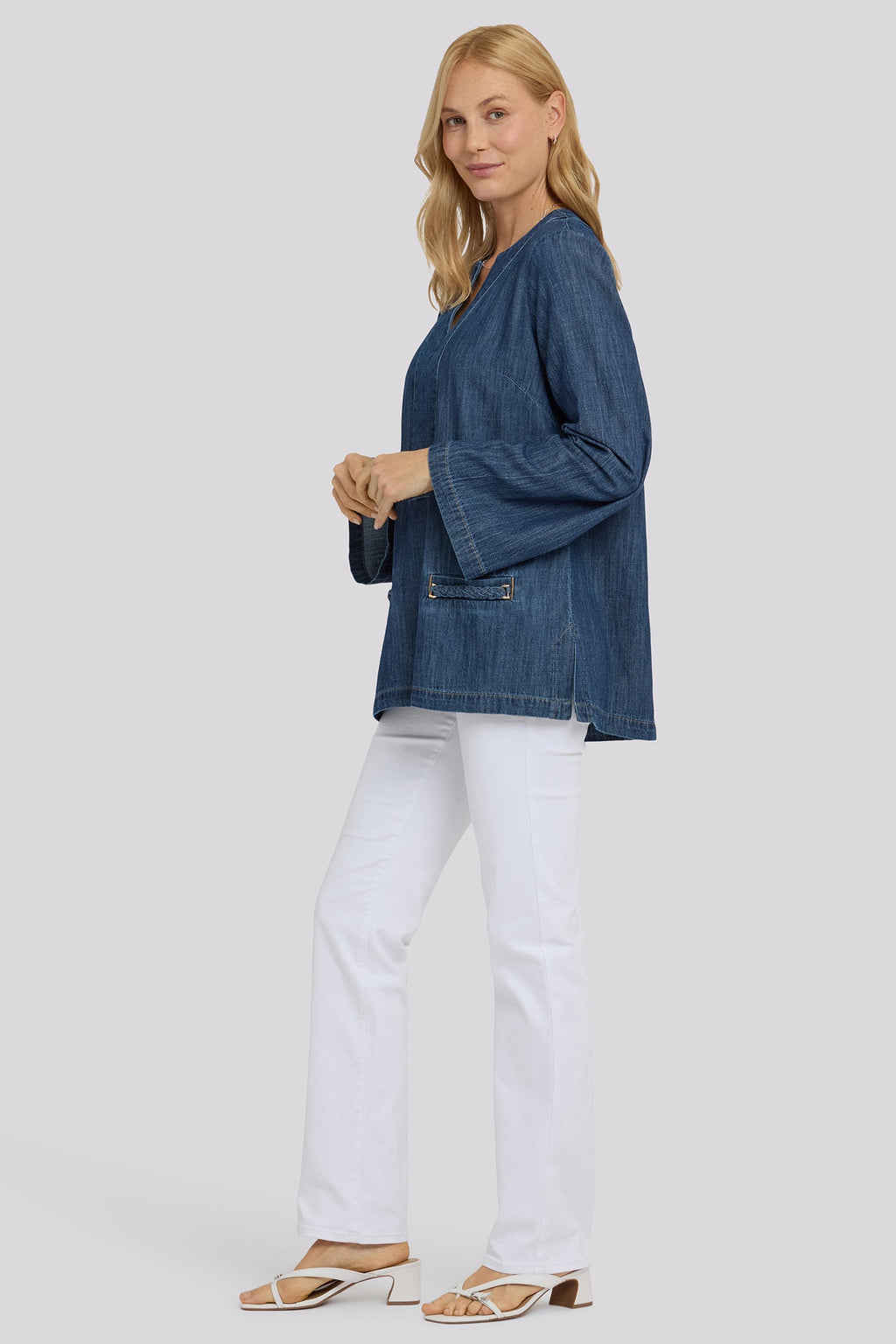 Denim Tunic - Medium Indigo