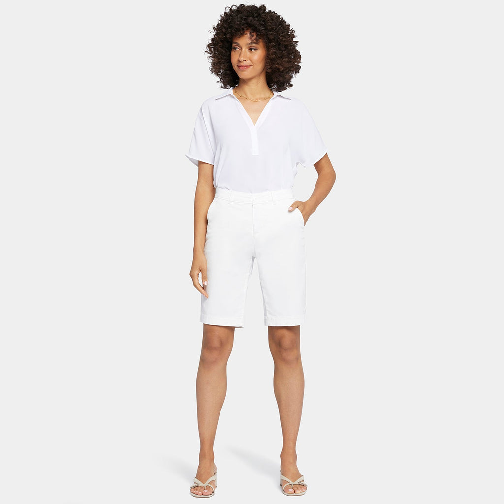Bermuda Shorts - Optic White