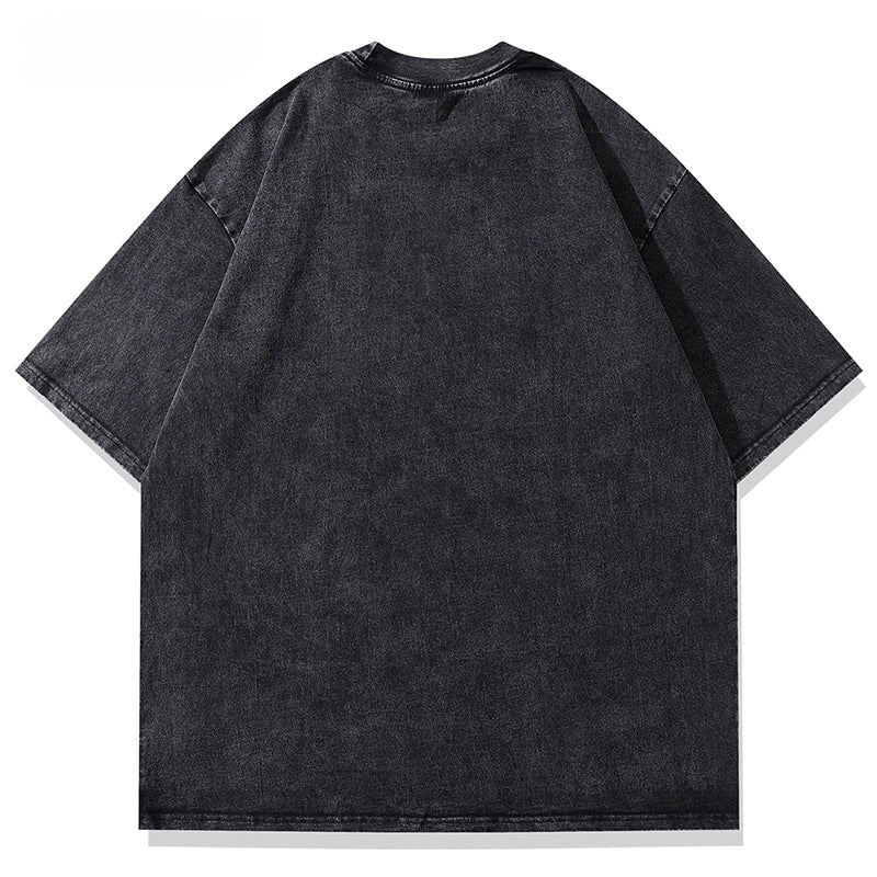 2024Summer Fashion Japanese Anime Print T Shirt  Men Oversize