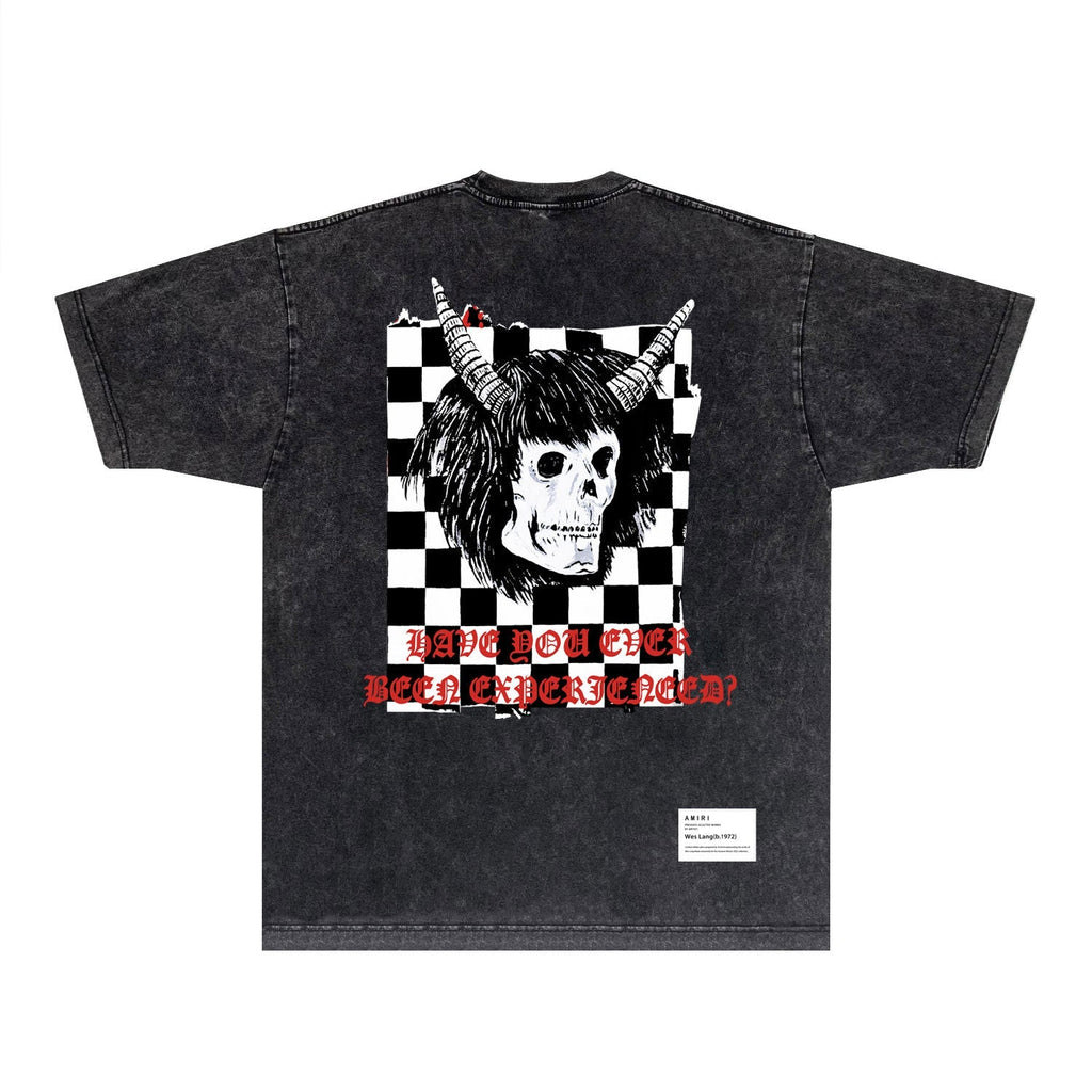Amiri T-Shirt Vintage Distressed Short-Sleeved T-shirt