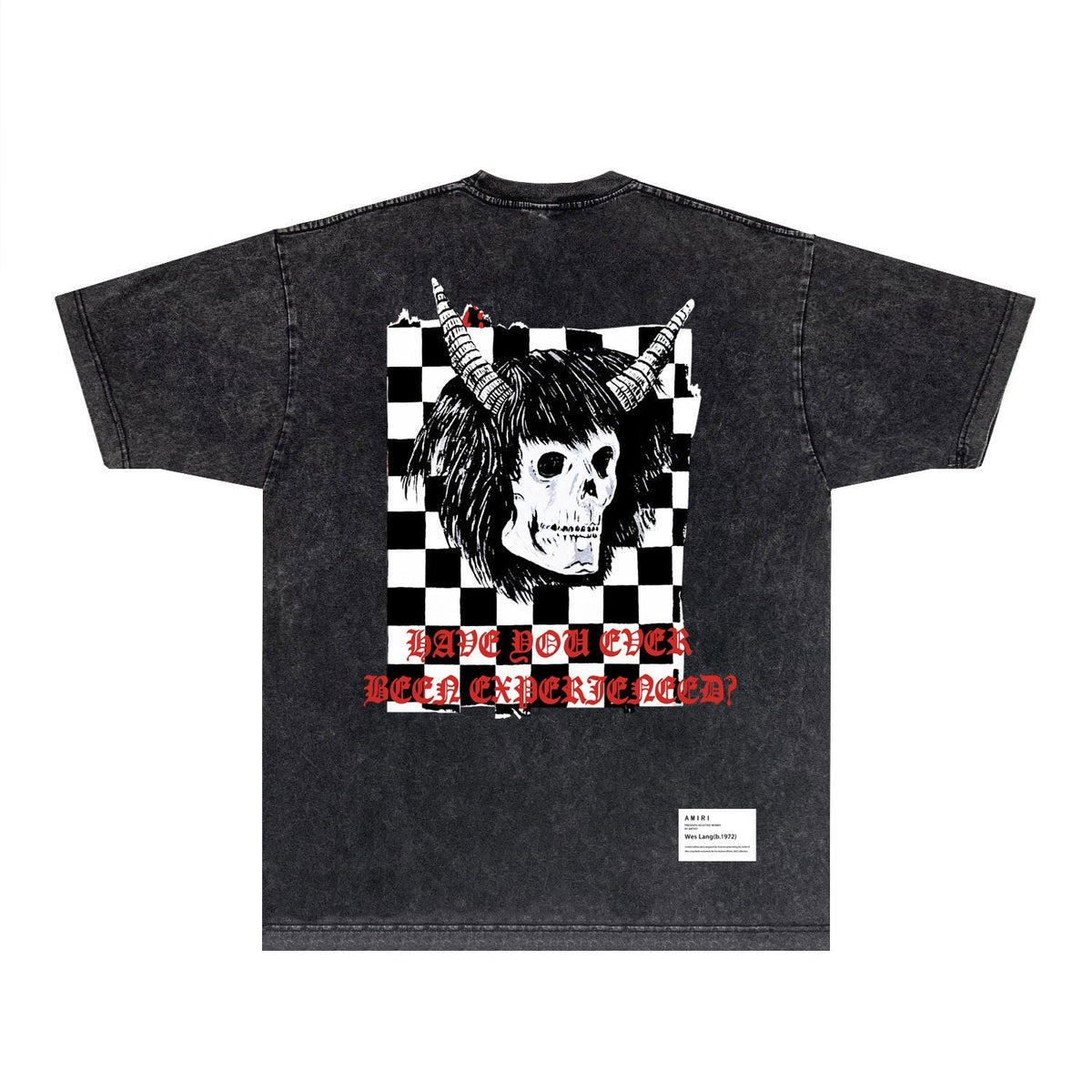 Amiri T-Shirt Vintage Distressed Short-Sleeved T-shirt