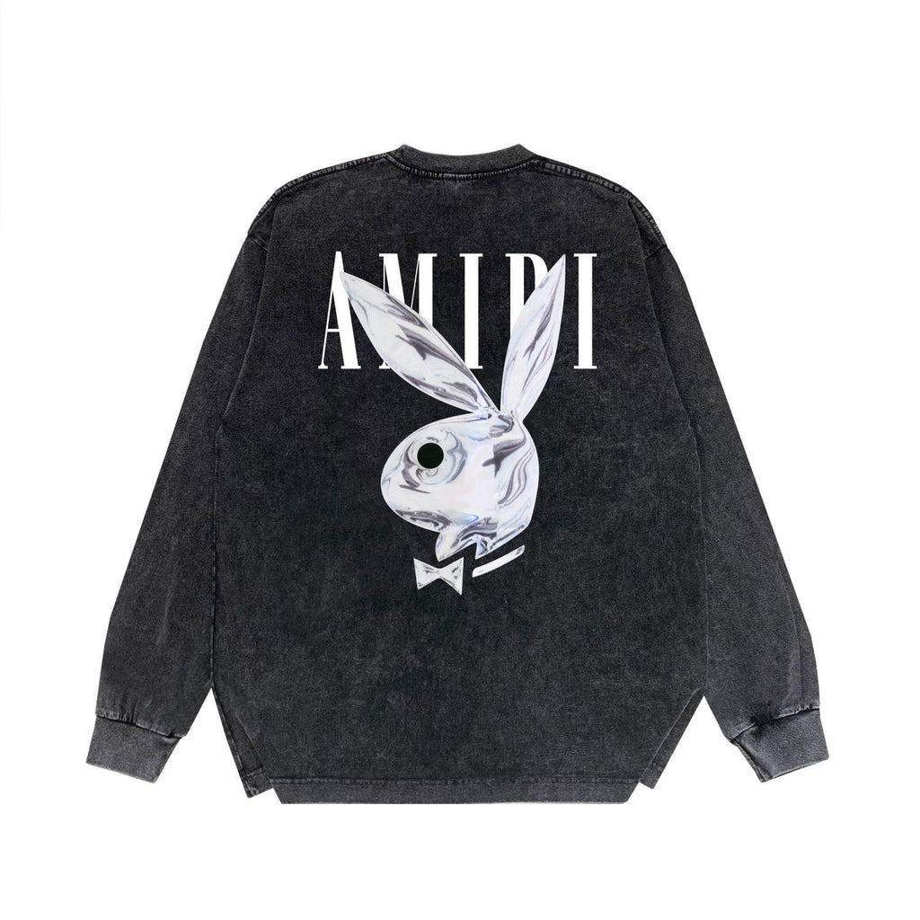 Amiri Long-Sleeve Shirt Vintage Long Sleeve T-shirt