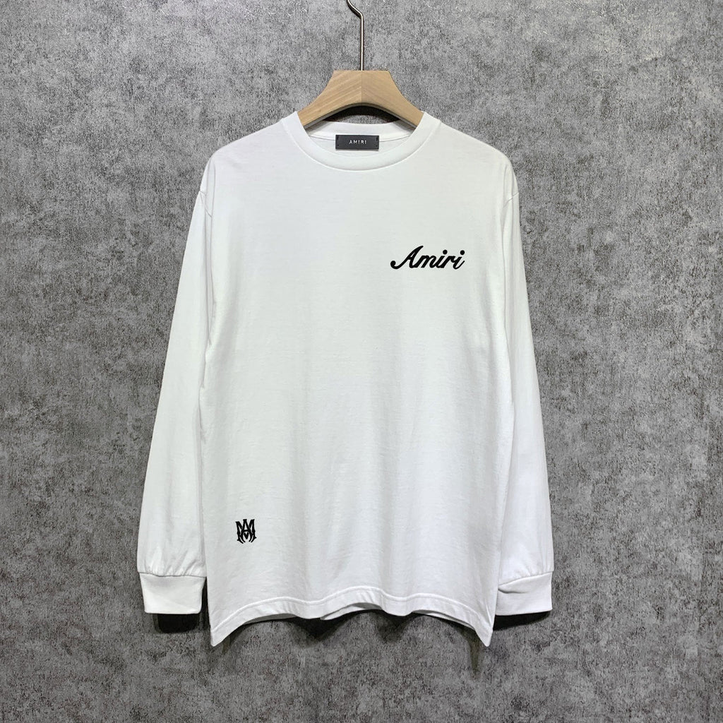 Amiri Long Sleeve Shirt Long Sleeve Long-Sleeved T-Shirt Blouse