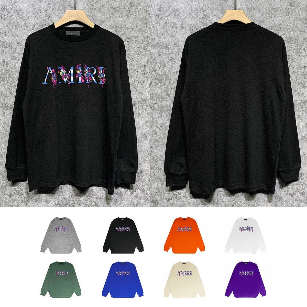 Amiri Sweatshirt Long Sleee Shirts