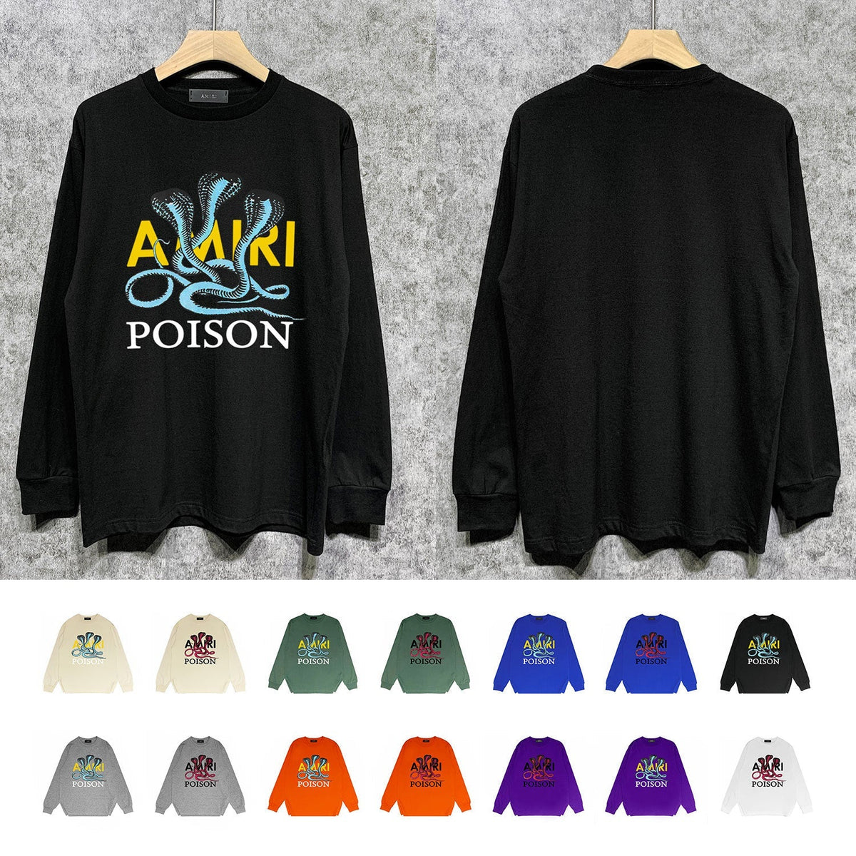 Amiri Sweatshirt Long Sleee Shirts
