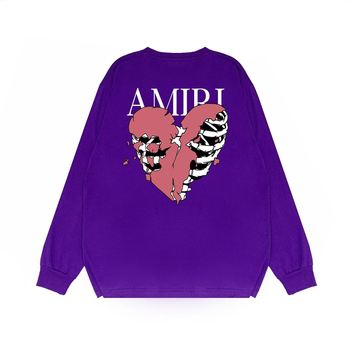 Amiri Long Sleeve Shirt Long Sleeve Long-Sleeved T-Shirt Blouse
