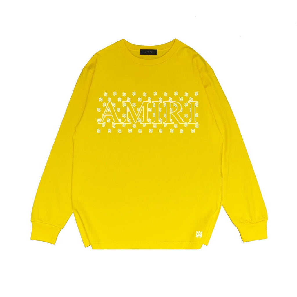 Amiri Long Sleeve Shirt Long Sleeve Long-Sleeved T-Shirt Blouse