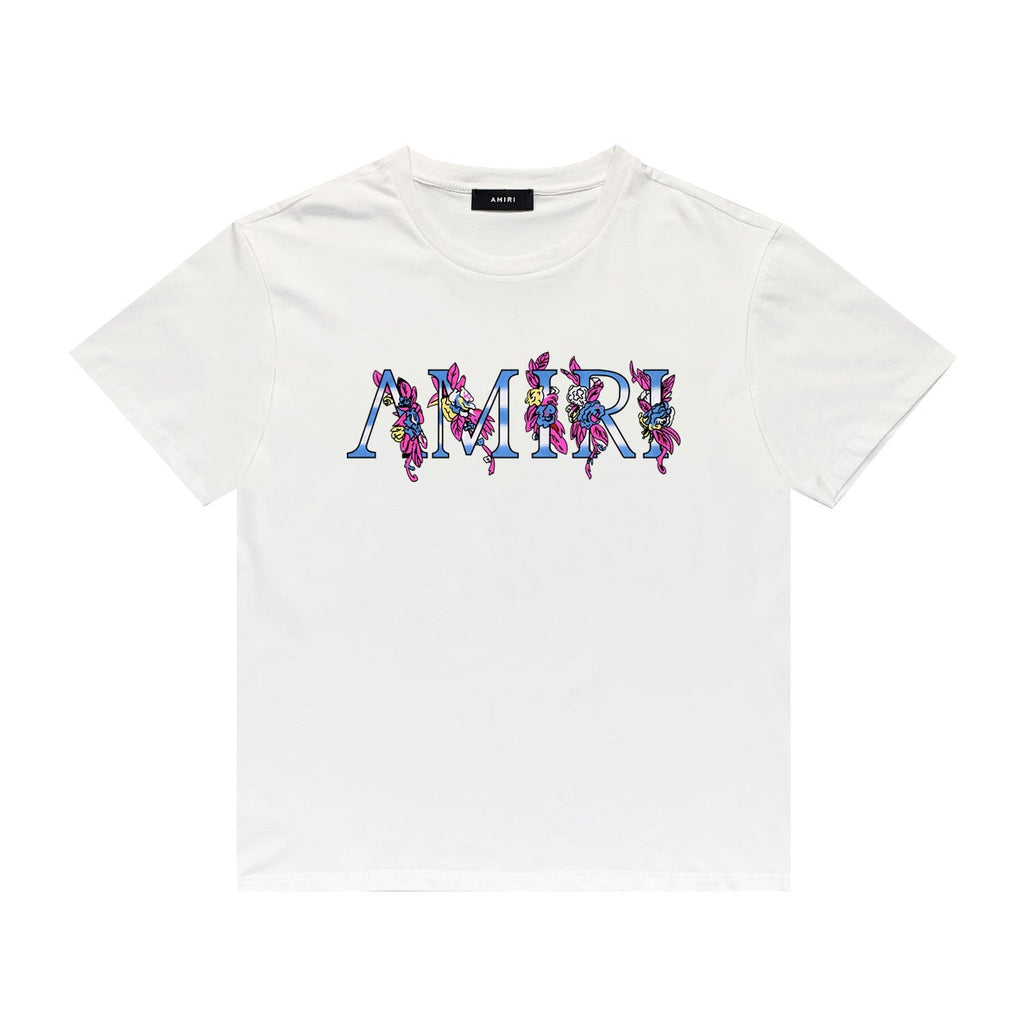 Amiri T Shirt Flower Print Leisure