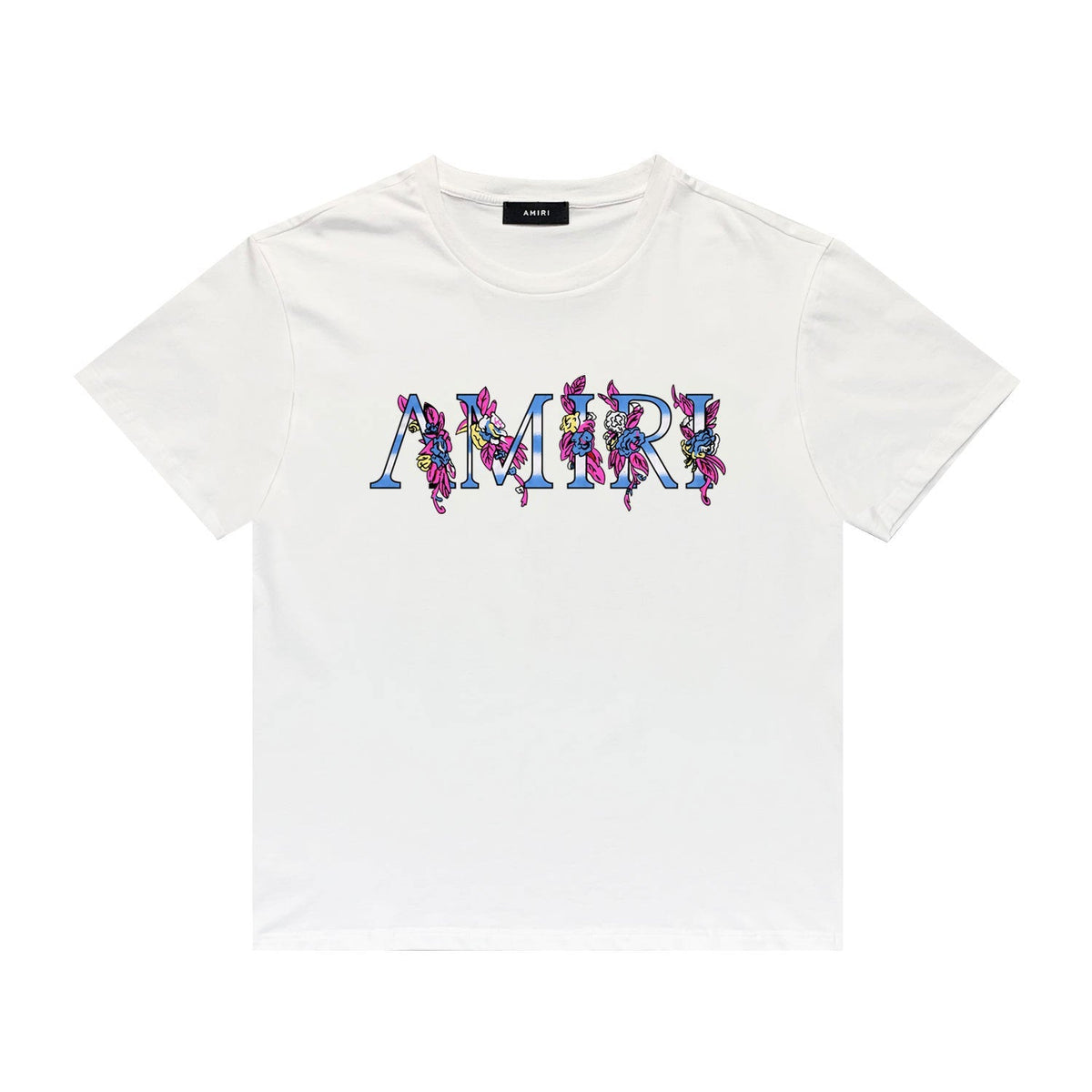 Amiri T Shirt Flower Print Leisure