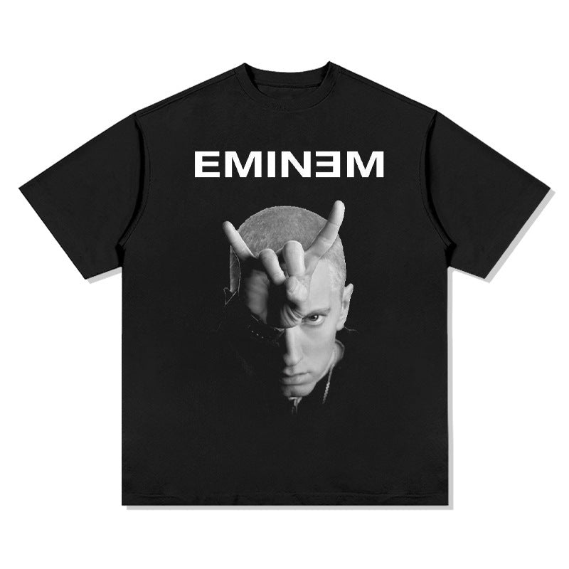 Asap Rocky T Shirts Travis Scott Short Sleeve Eminem ASAP TentacionT-Shirt