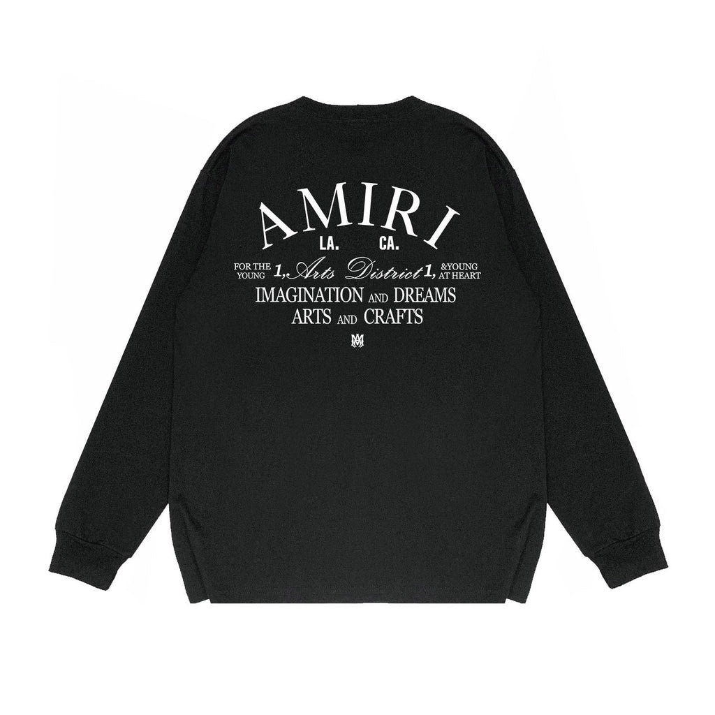 Amiri Long Sleeve Shirt Long Sleeve Long-Sleeved T-shirt Blouse