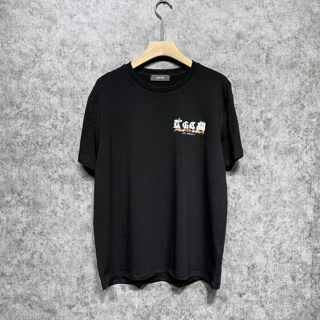Amiri T Shirt Letter Print Casual