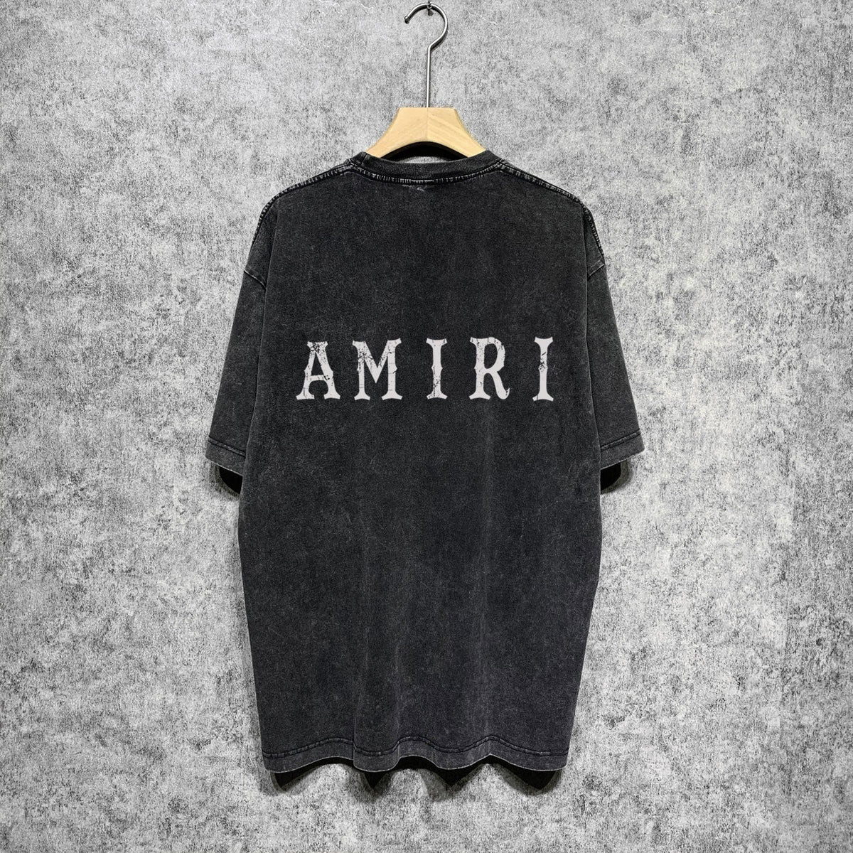Amiri T-Shirt Vintage Distressed Short-Sleeved T-shirt