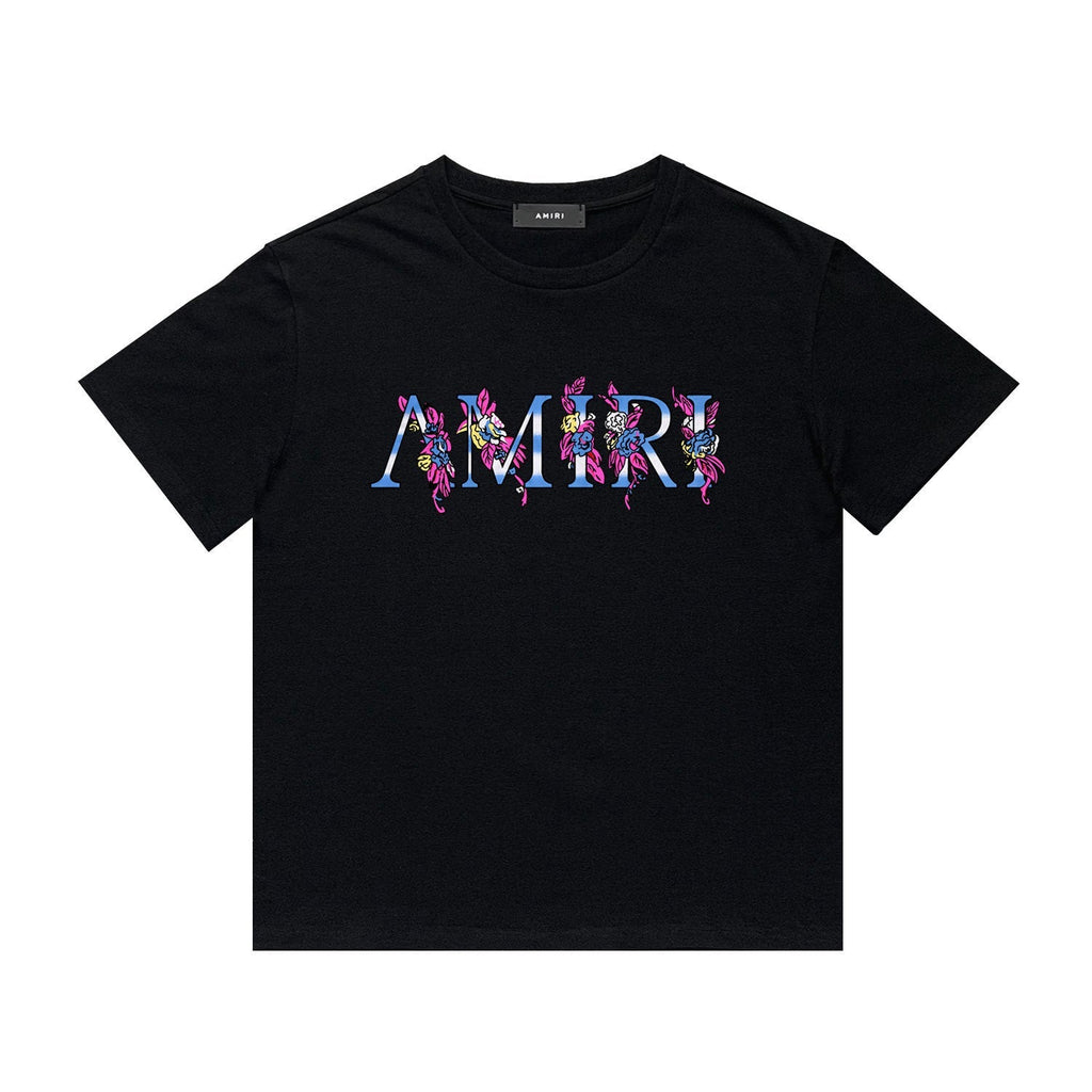 Amiri T Shirt Flower Print Leisure
