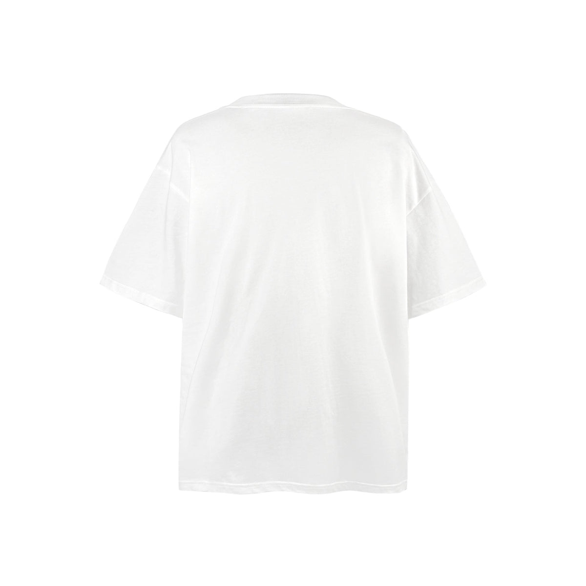 American vintage street T-shirt retro washed men's loose half-sleeves