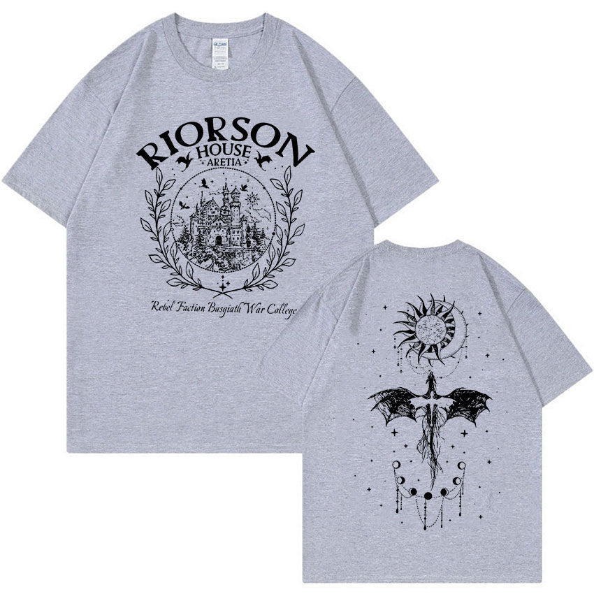 Basgiath War College Riorson House T Shirt Dragon Rider
