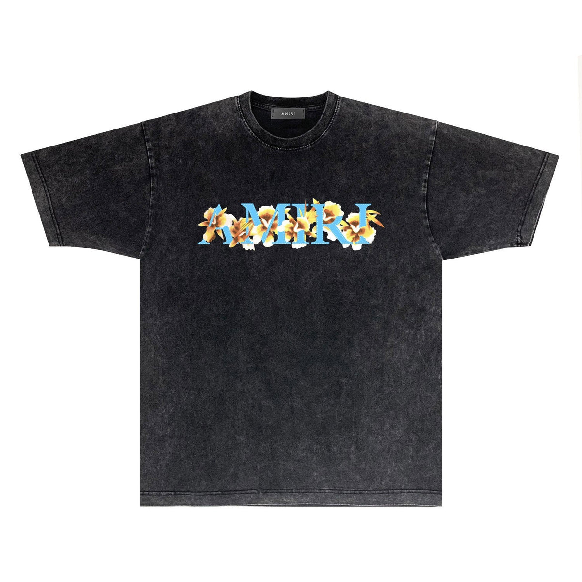 Amiri T-Shirt Distressed Retro Short Sleeve T-shirt