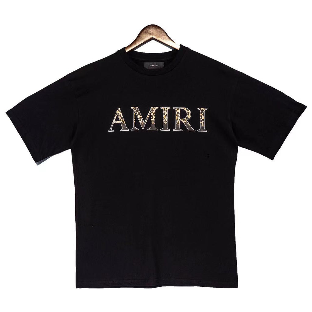Amiri T Shirt Leopard Print