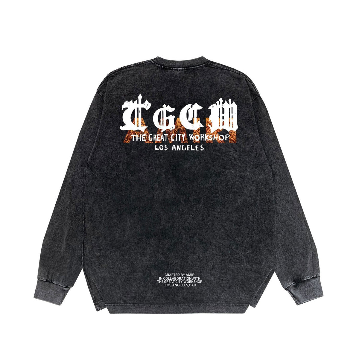 Amiri Long-Sleeve Shirt Vintage Long Sleeve T-shirt