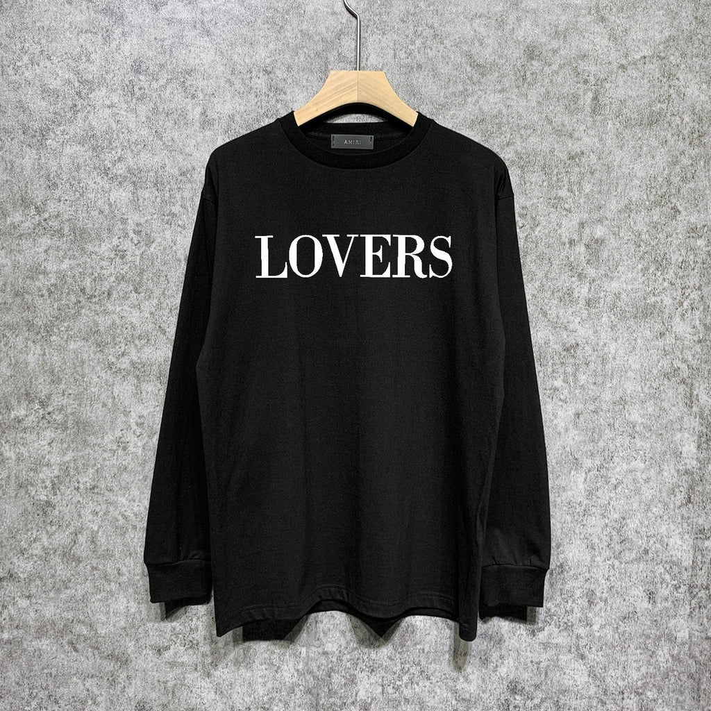 Amiri Long Sleeve Shirt Long Sleeve Long-Sleeved T-Shirt Blouse