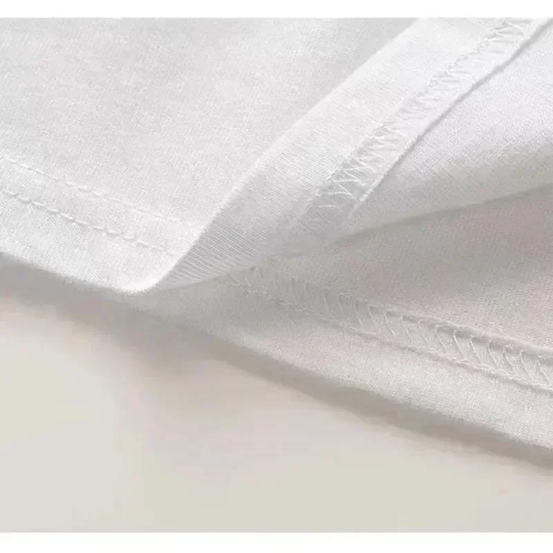 2024Cotton New Men's T-shirt Casual Short Sleeve Sports