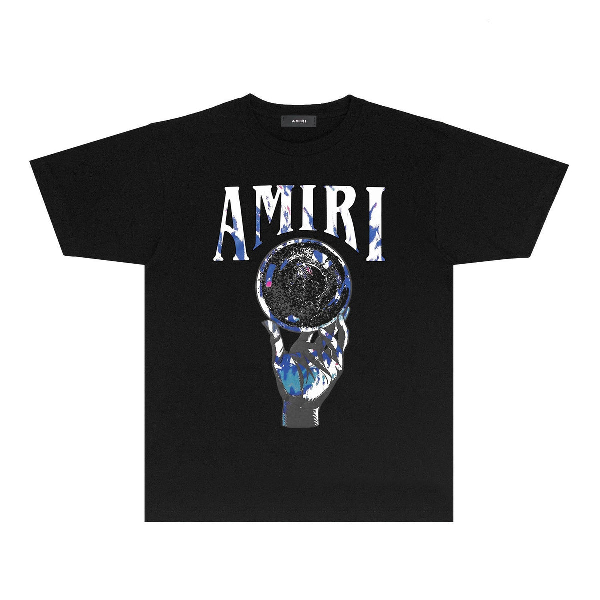 Amiri T-Shirt Personality Creative Printing Short Sleeve T-shirt Blouse