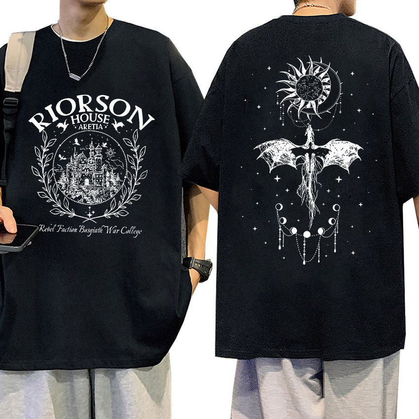 Basgiath War College Riorson House T Shirt Dragon Rider