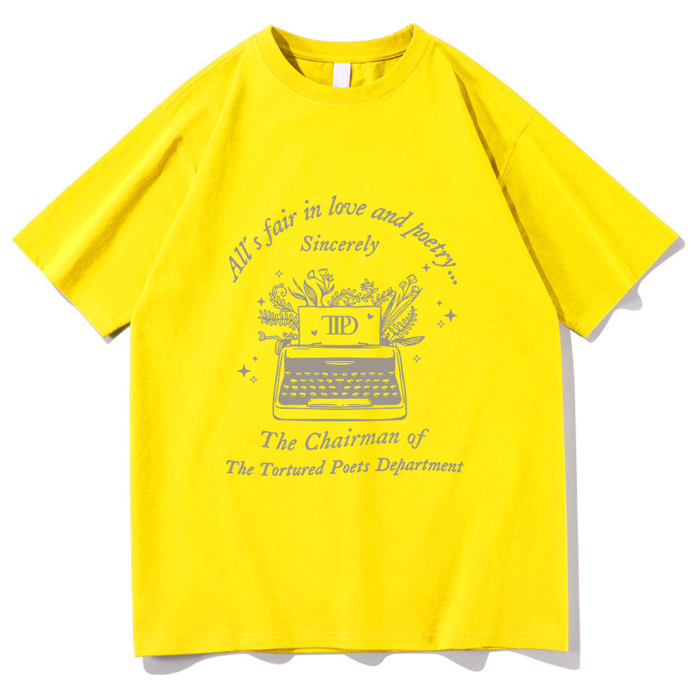 2024 New Album The Tortured Poets Department T Shirt Men